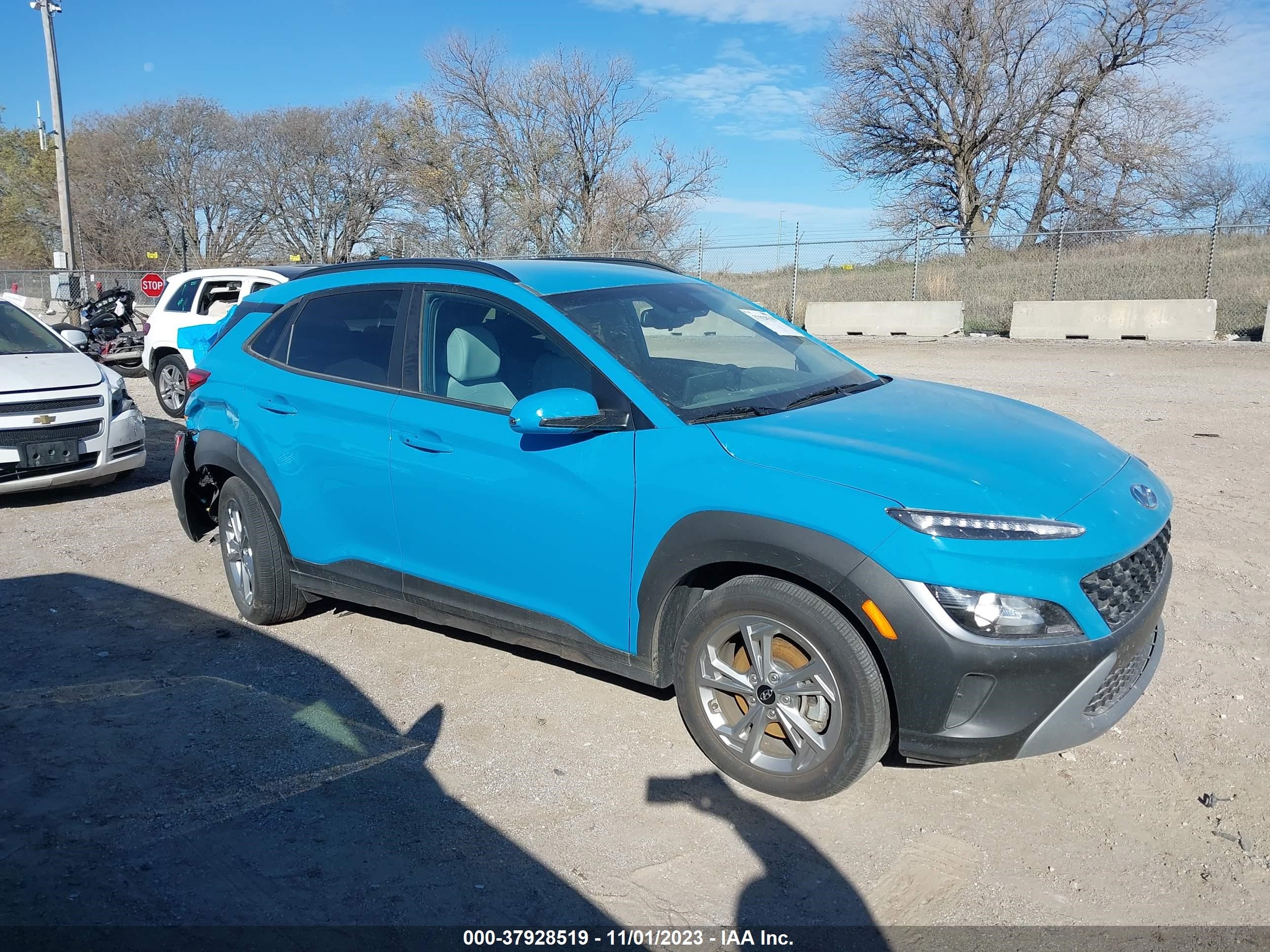 HYUNDAI KONA 2023 km8k6cab6pu975917