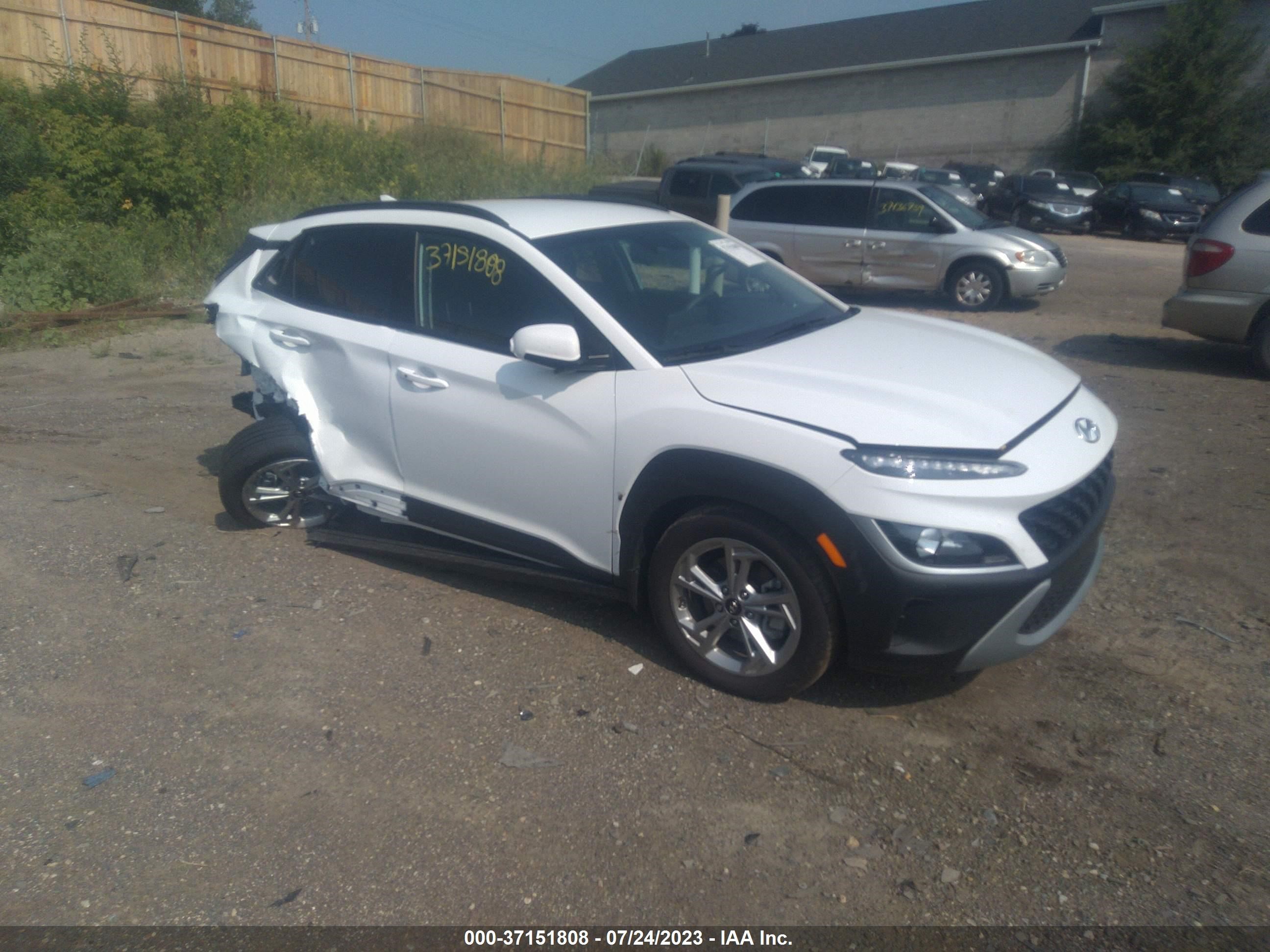 HYUNDAI KONA 2022 km8k6cab8nu925341