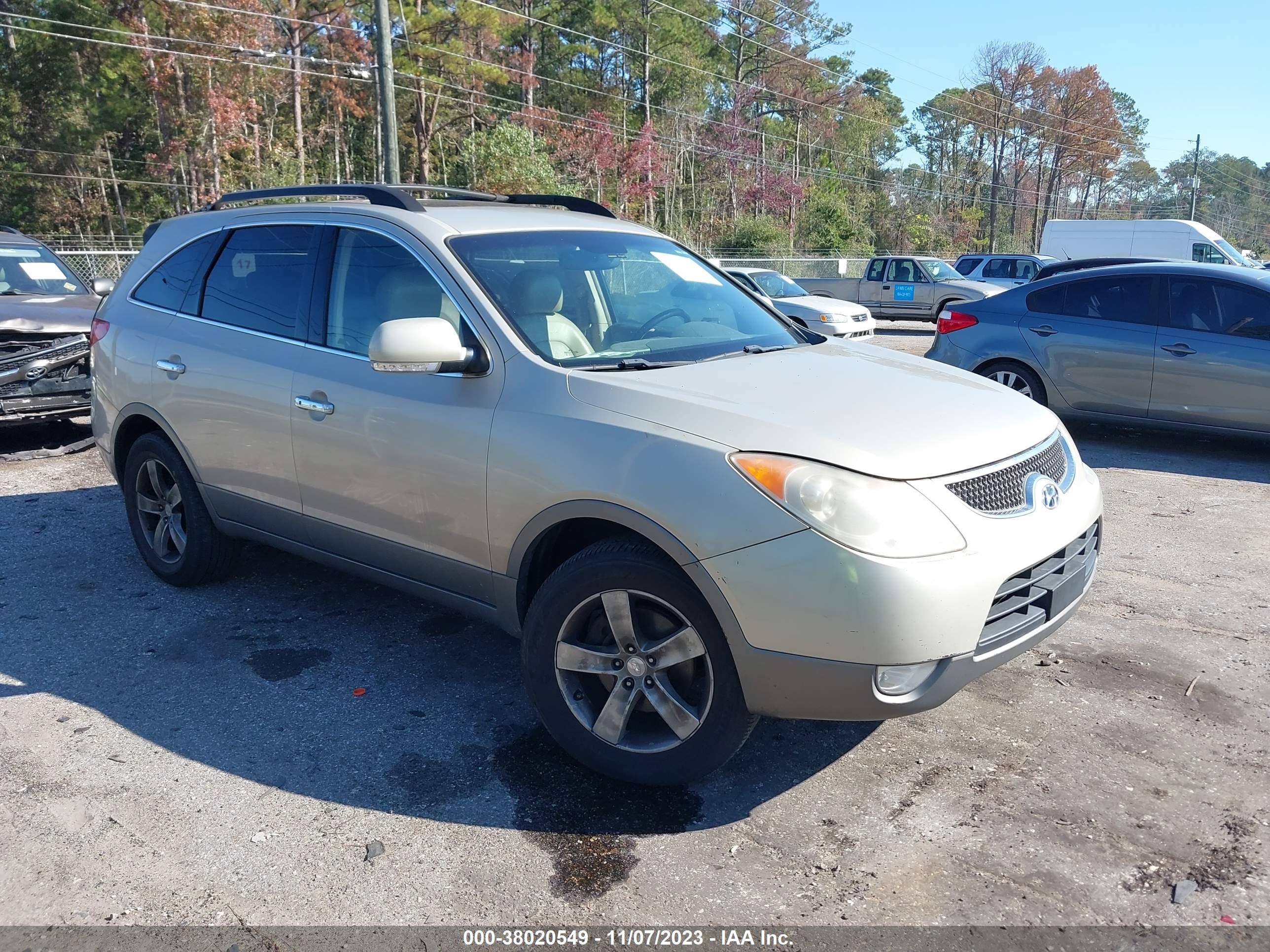 HYUNDAI VERACRUZ 2007 km8nu13c07u023606