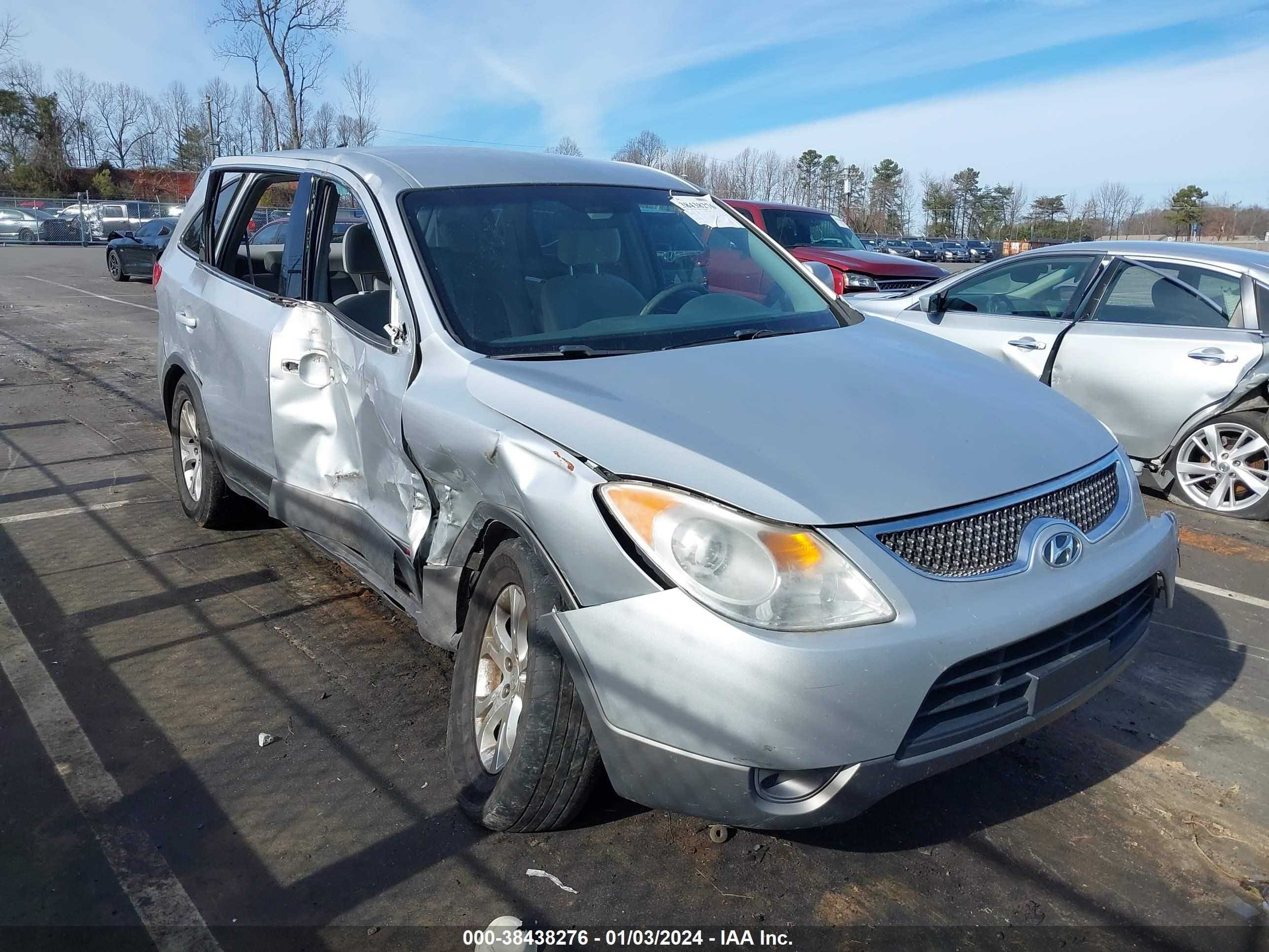 HYUNDAI VERACRUZ 2008 km8nu13c18u033966