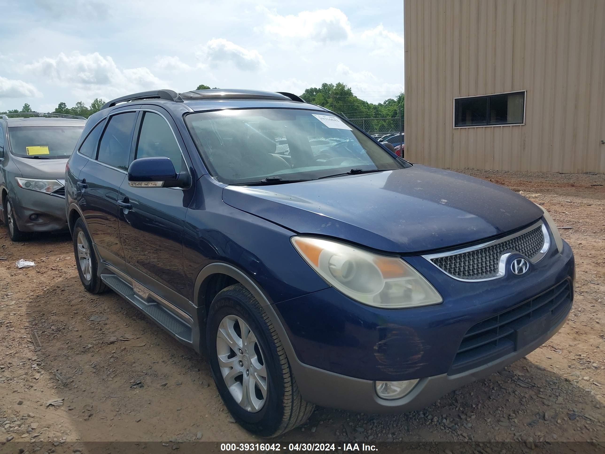 HYUNDAI VERACRUZ 2009 km8nu13c19u081338