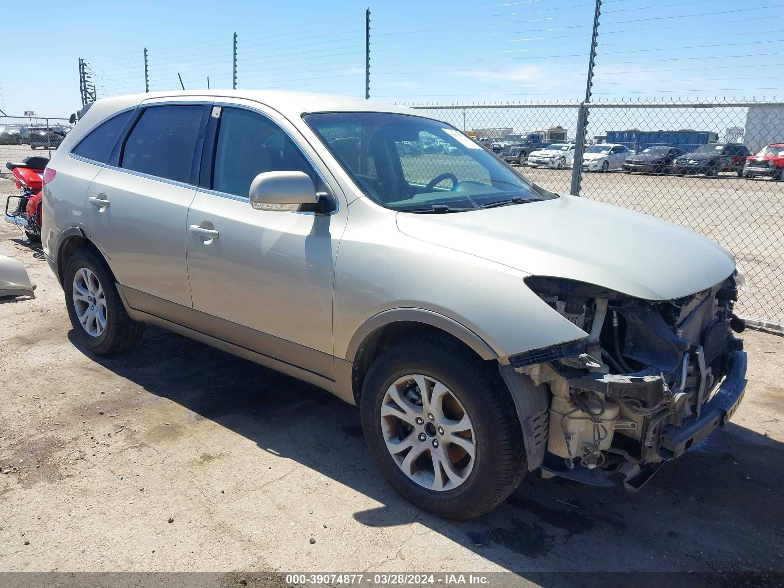 HYUNDAI VERACRUZ 2008 km8nu13c28u048427