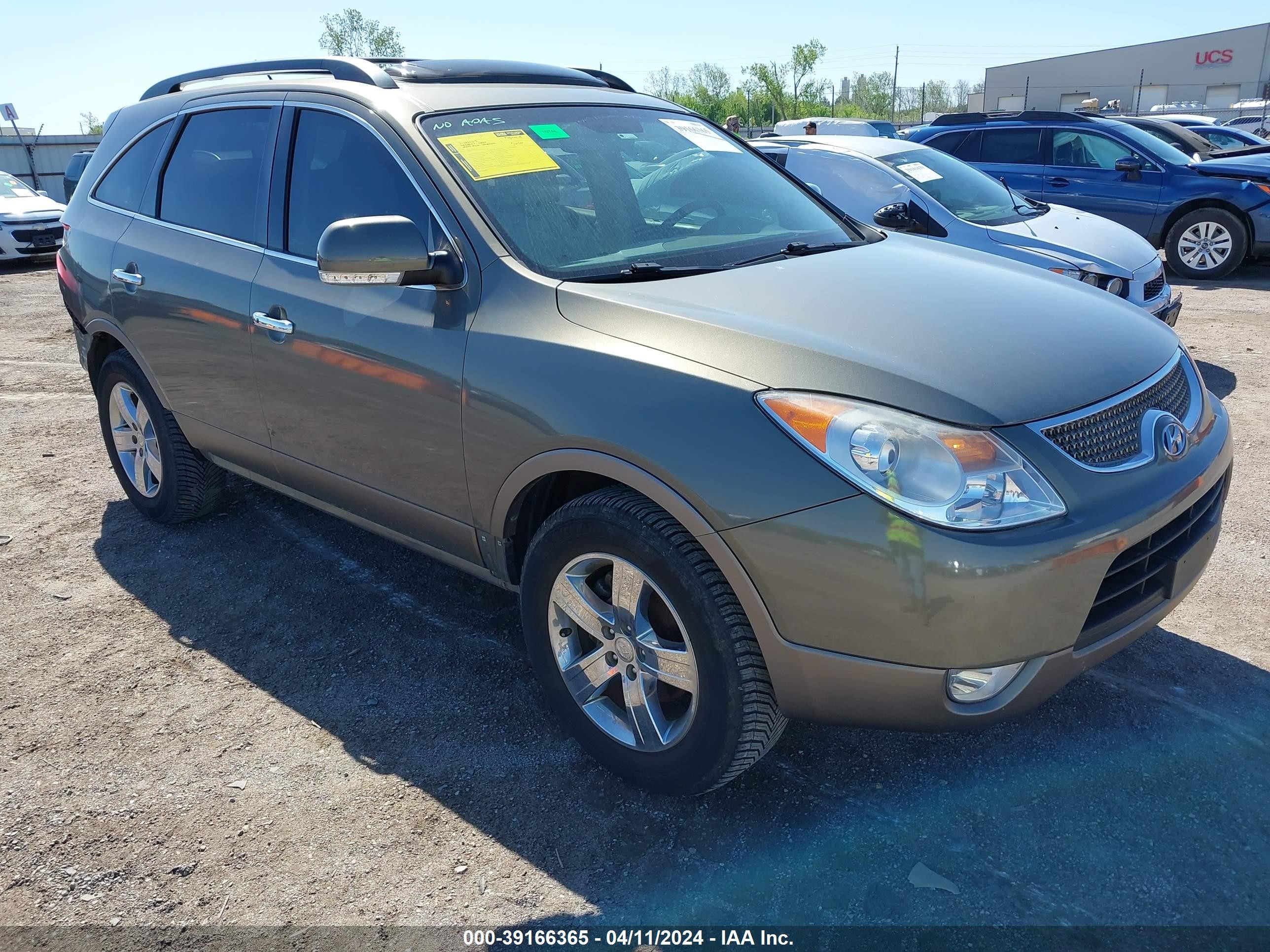 HYUNDAI VERACRUZ 2009 km8nu13c49u083097