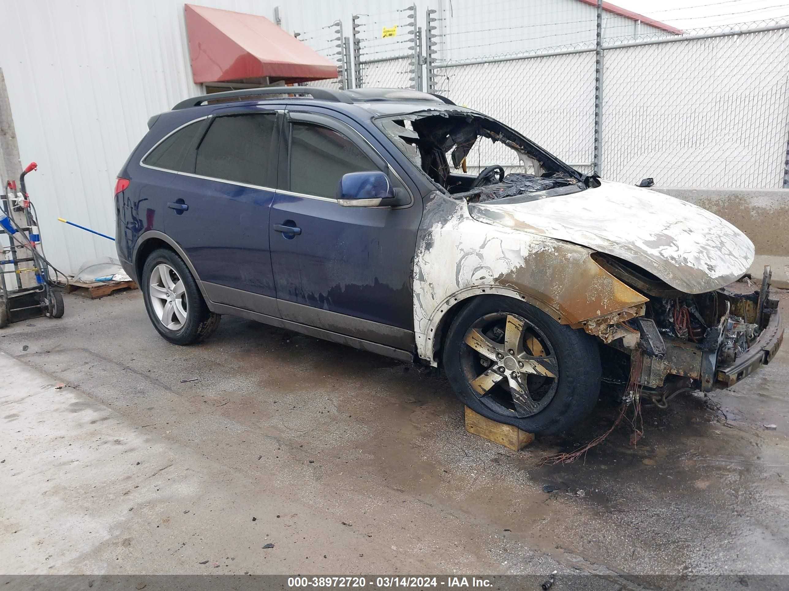 HYUNDAI VERACRUZ 2007 km8nu13c57u027442