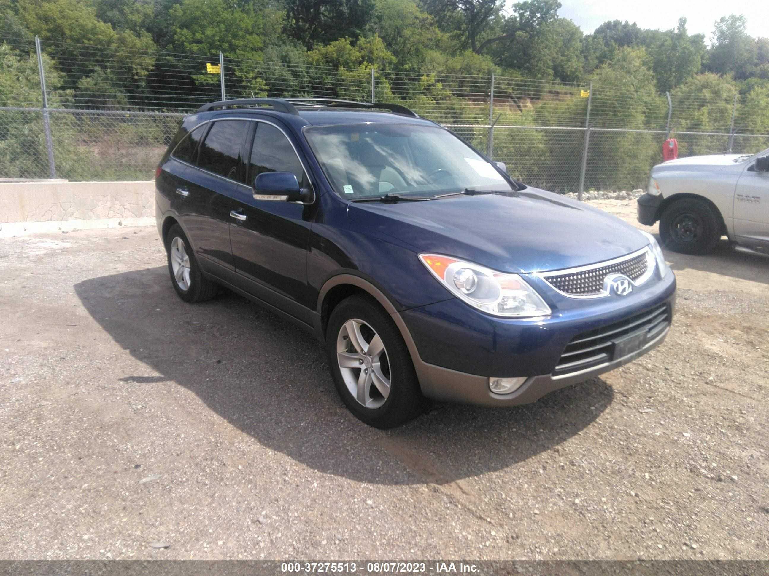 HYUNDAI VERACRUZ 2008 km8nu13c58u028611