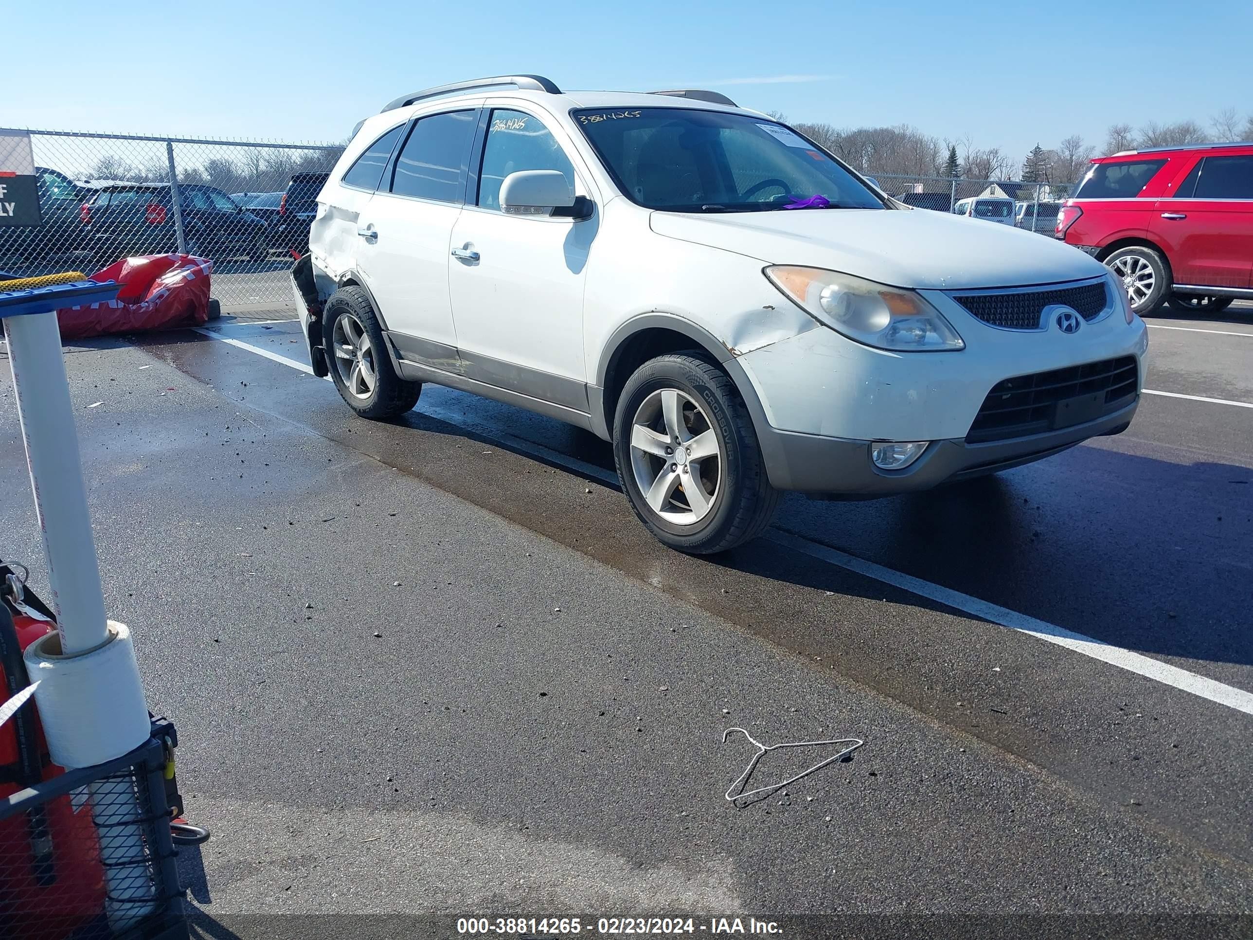 HYUNDAI VERACRUZ 2008 km8nu13c58u060815