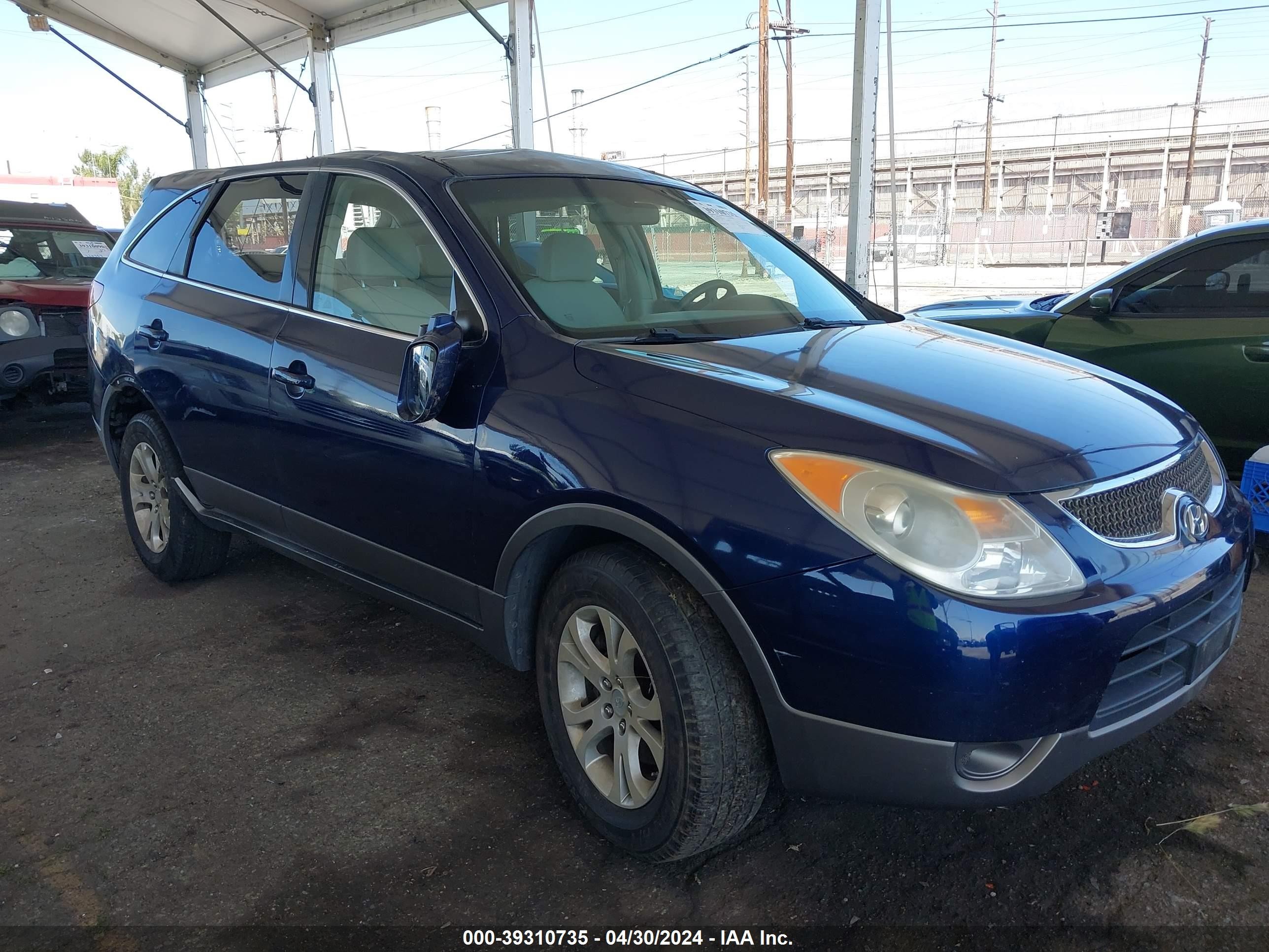 HYUNDAI VERACRUZ 2007 km8nu13cx7u011222