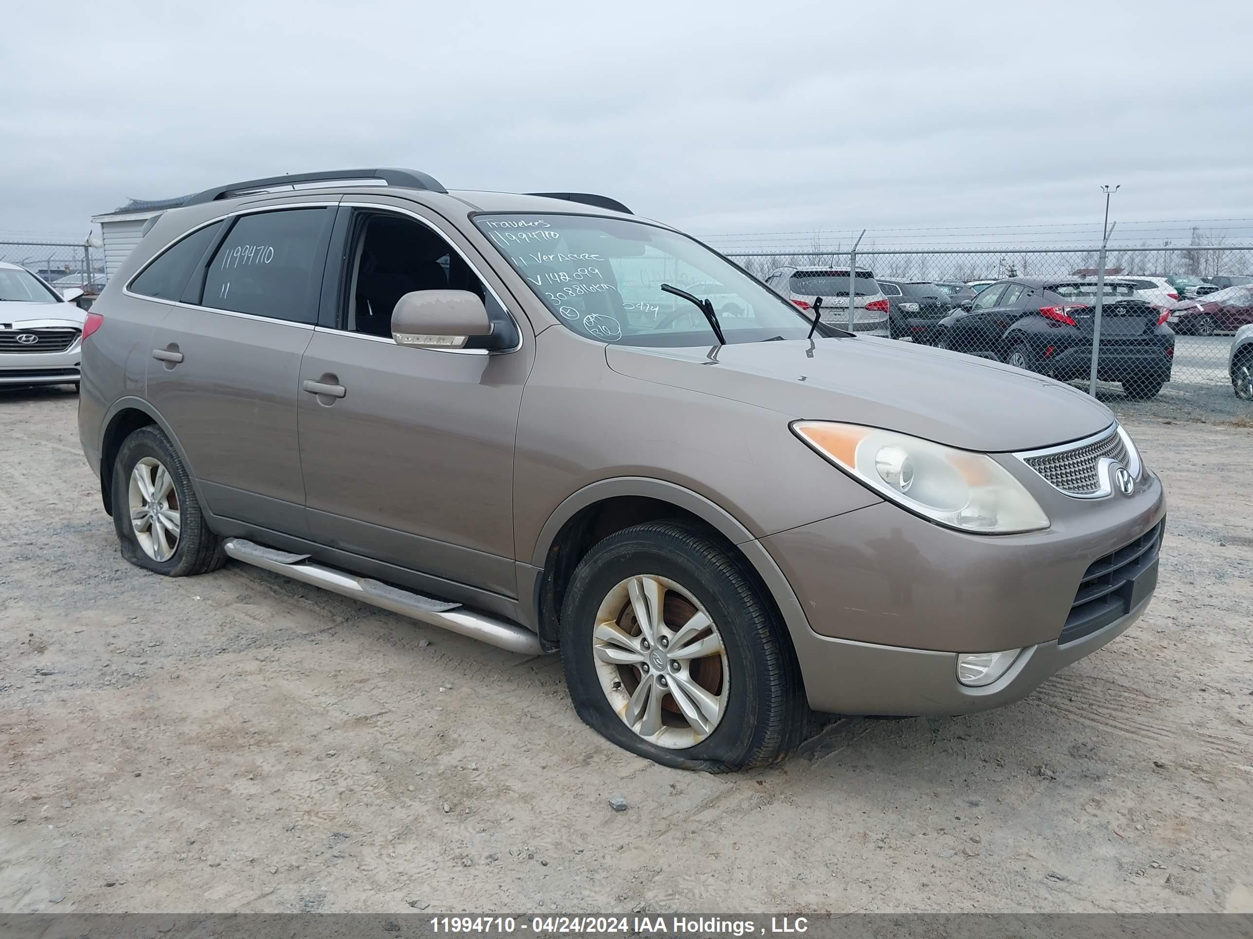 HYUNDAI VERACRUZ 2011 km8nu4cc9bu142099