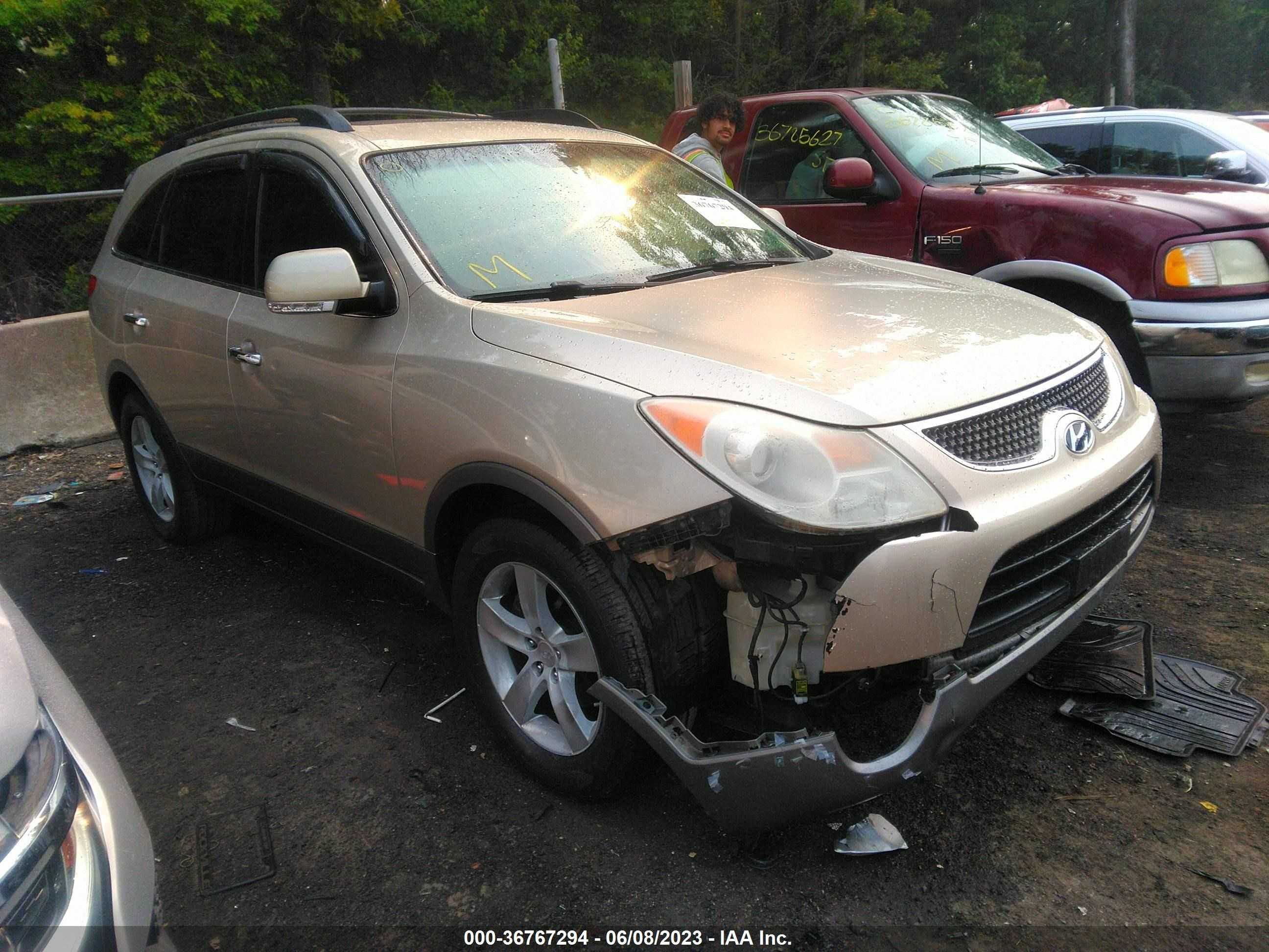 HYUNDAI VERACRUZ 2008 km8nu73c28u061066