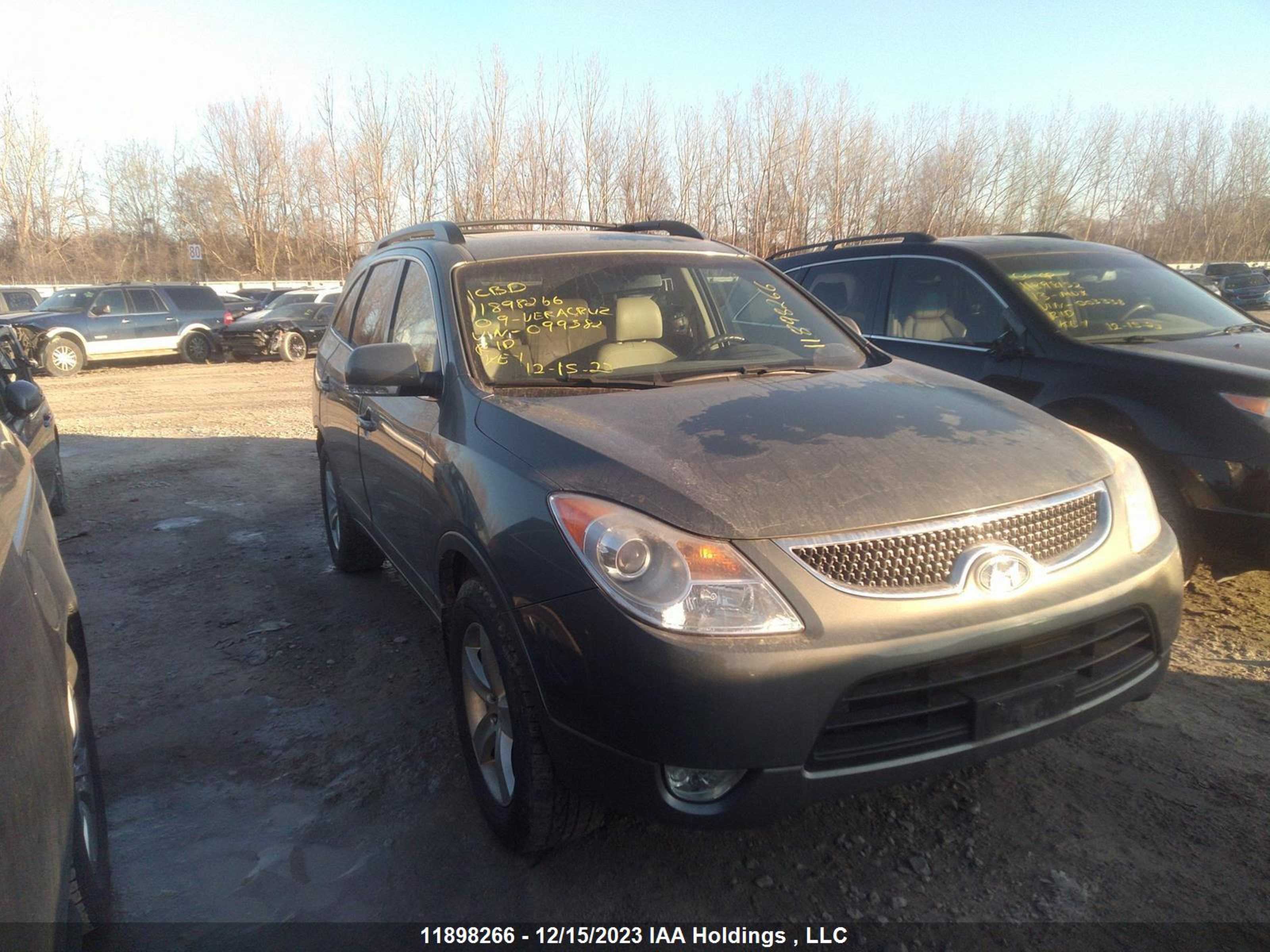 HYUNDAI VERACRUZ 2009 km8nu73c29u099382