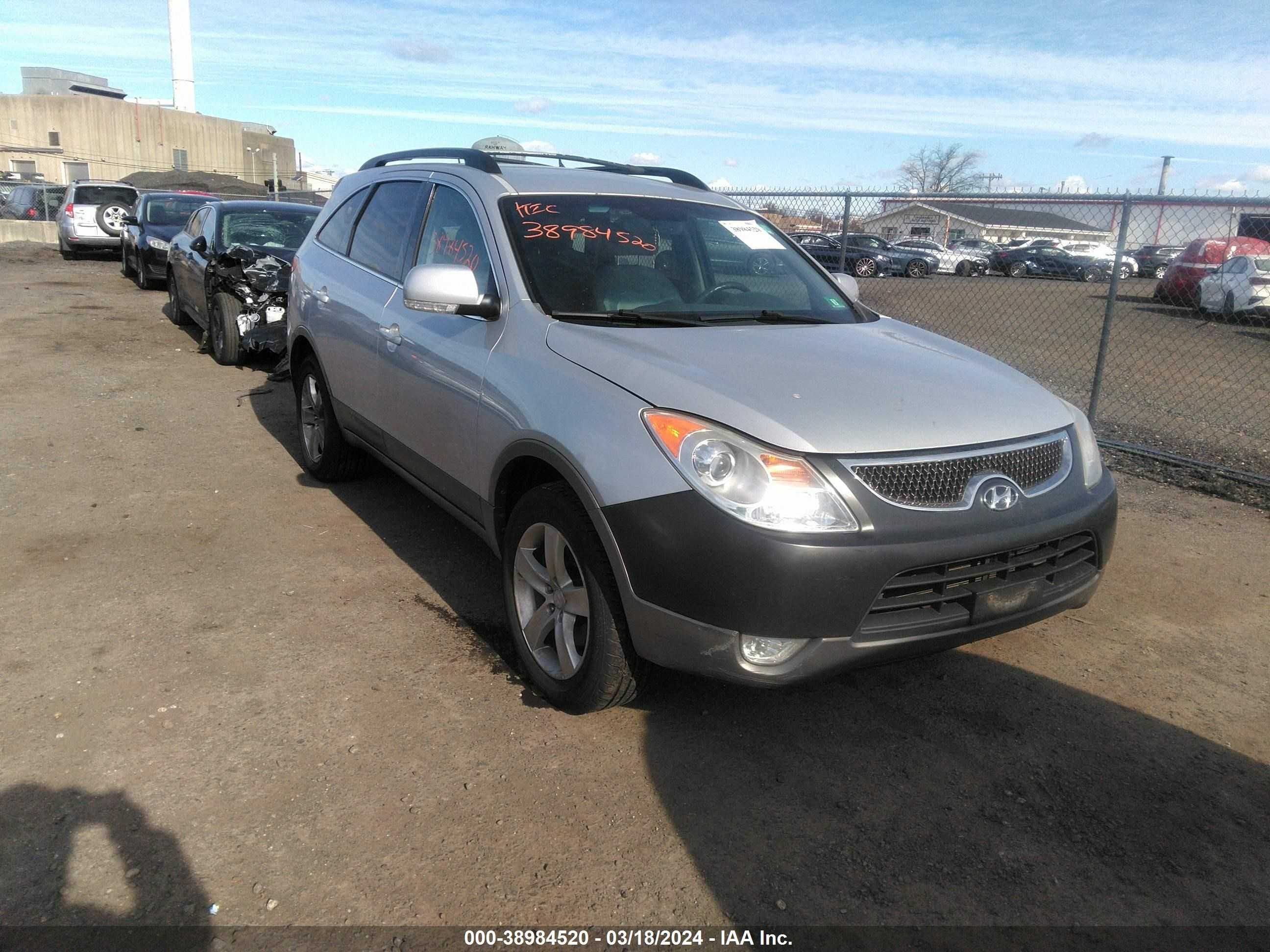 HYUNDAI VERACRUZ 2008 km8nu73c38u073484