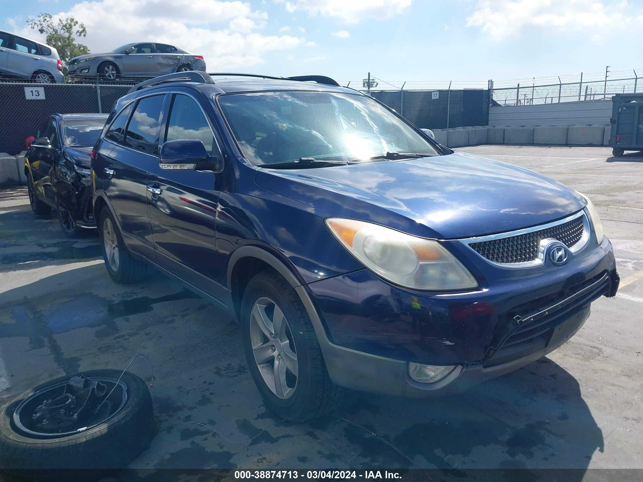 HYUNDAI VERACRUZ 2008 km8nu73c48u057309