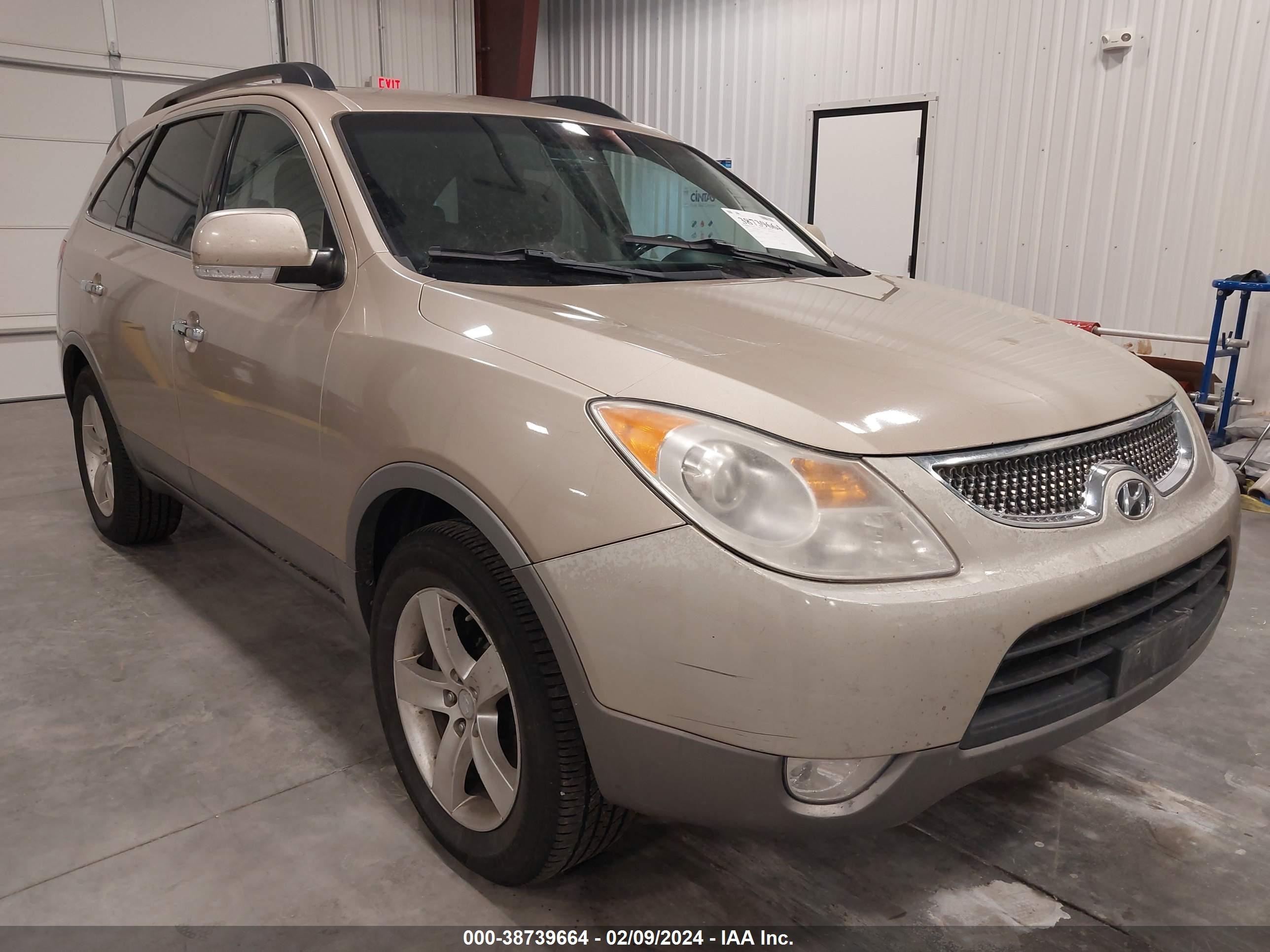 HYUNDAI VERACRUZ 2007 km8nu73c87u019595