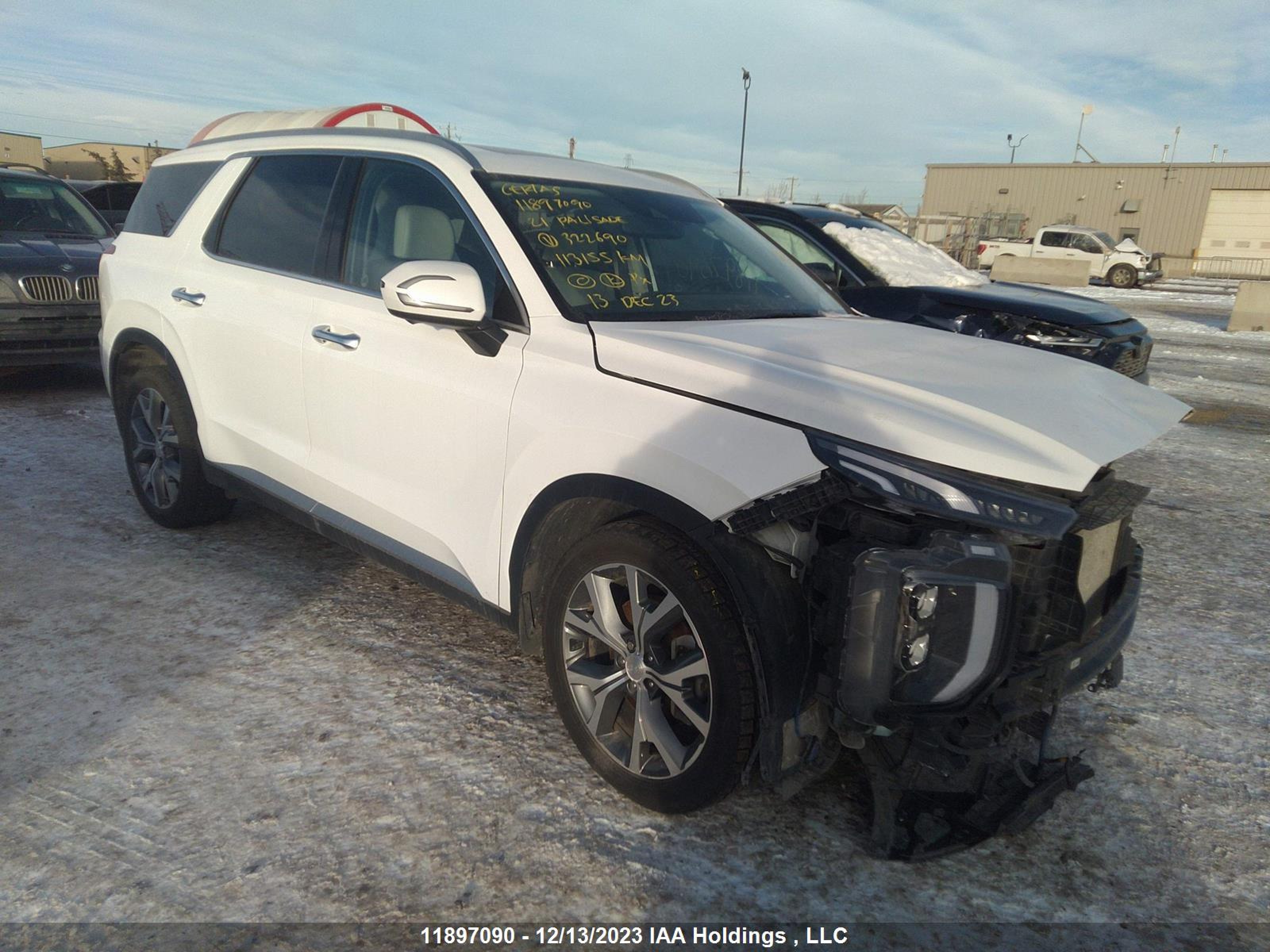 HYUNDAI PALISADE 2021 km8r3dhe4mu322690