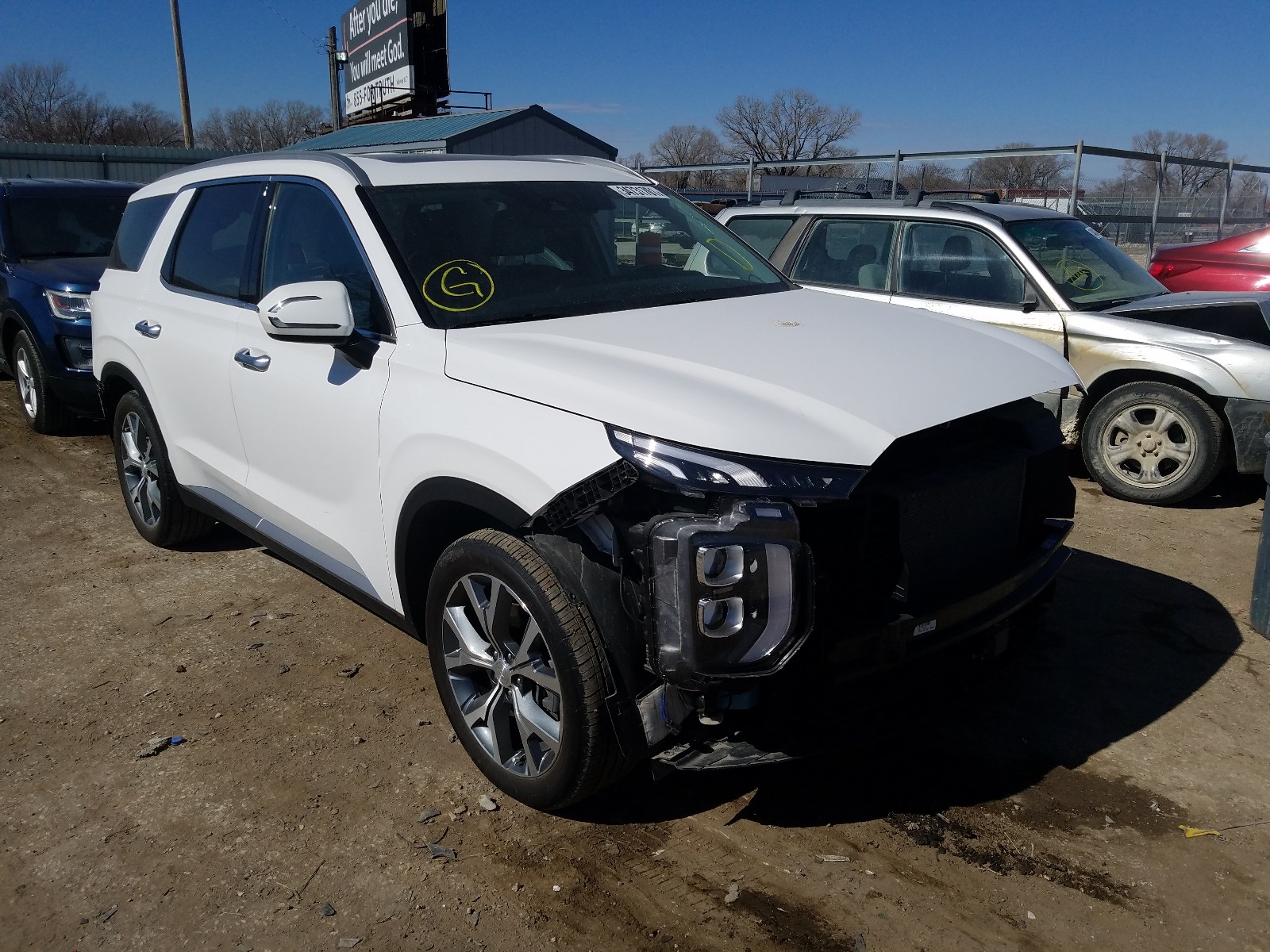 HYUNDAI PALISADE S 2020 km8r3dhe7lu051400