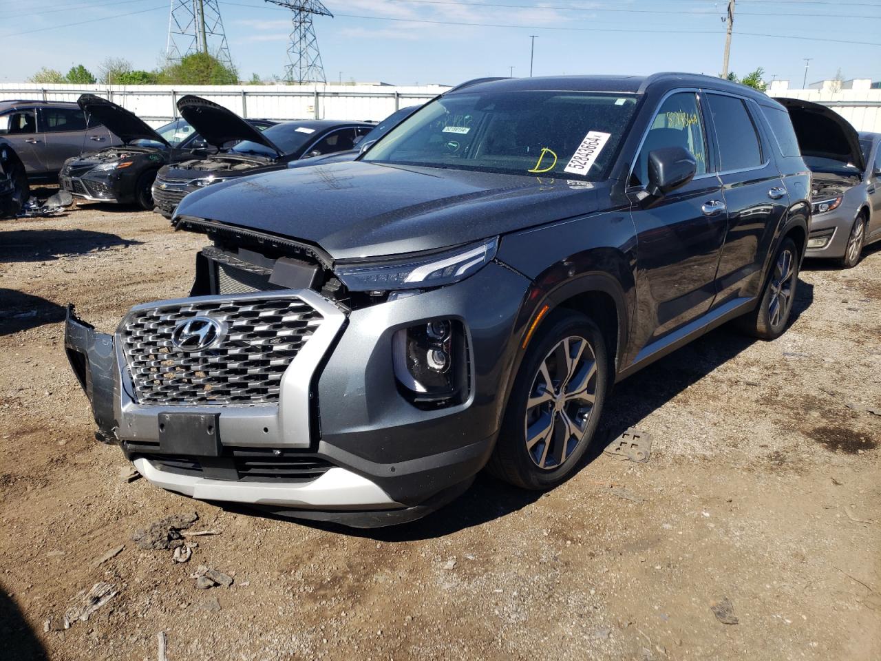 HYUNDAI PALISADE 2021 km8r3dhe7mu173157