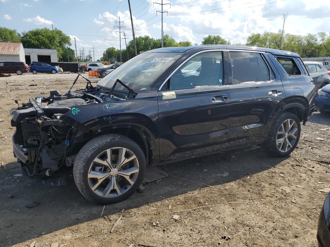 HYUNDAI PALISADE 2022 km8r4dhe2nu457973