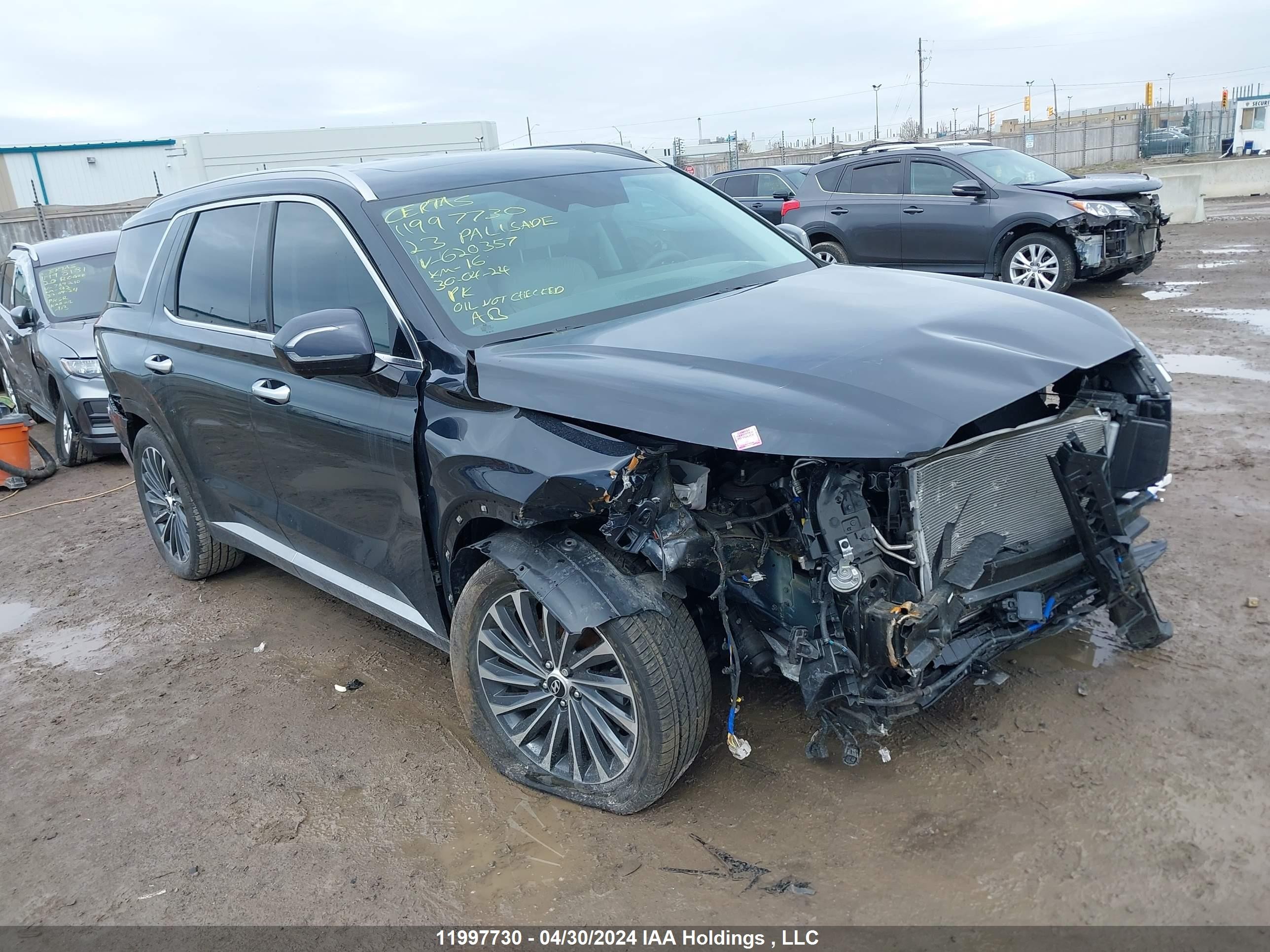 HYUNDAI PALISADE 2023 km8r5dge5pu620357