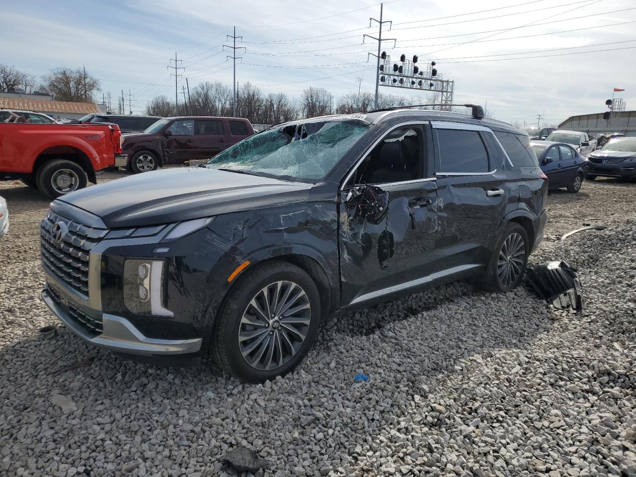 HYUNDAI PALISADE 2023 km8r74ge0pu514280