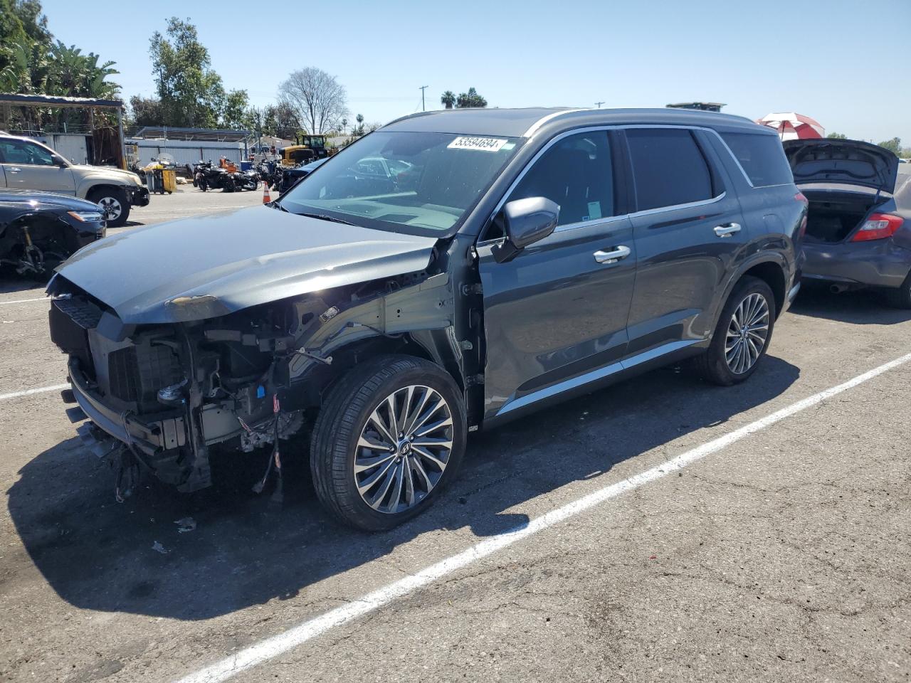 HYUNDAI PALISADE 2023 km8r7dge4pu599673