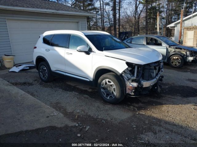 HYUNDAI SANTA FE HYBRID 2022 km8s2da10nu036350