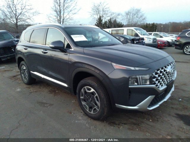 HYUNDAI SANTA FE HYBRID 2021 km8s2da16mu005652