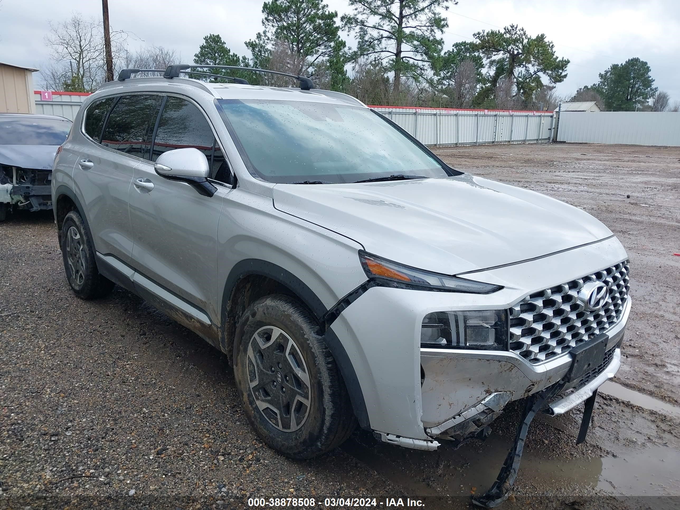 HYUNDAI SANTA FE 2022 km8s2da18nu022437