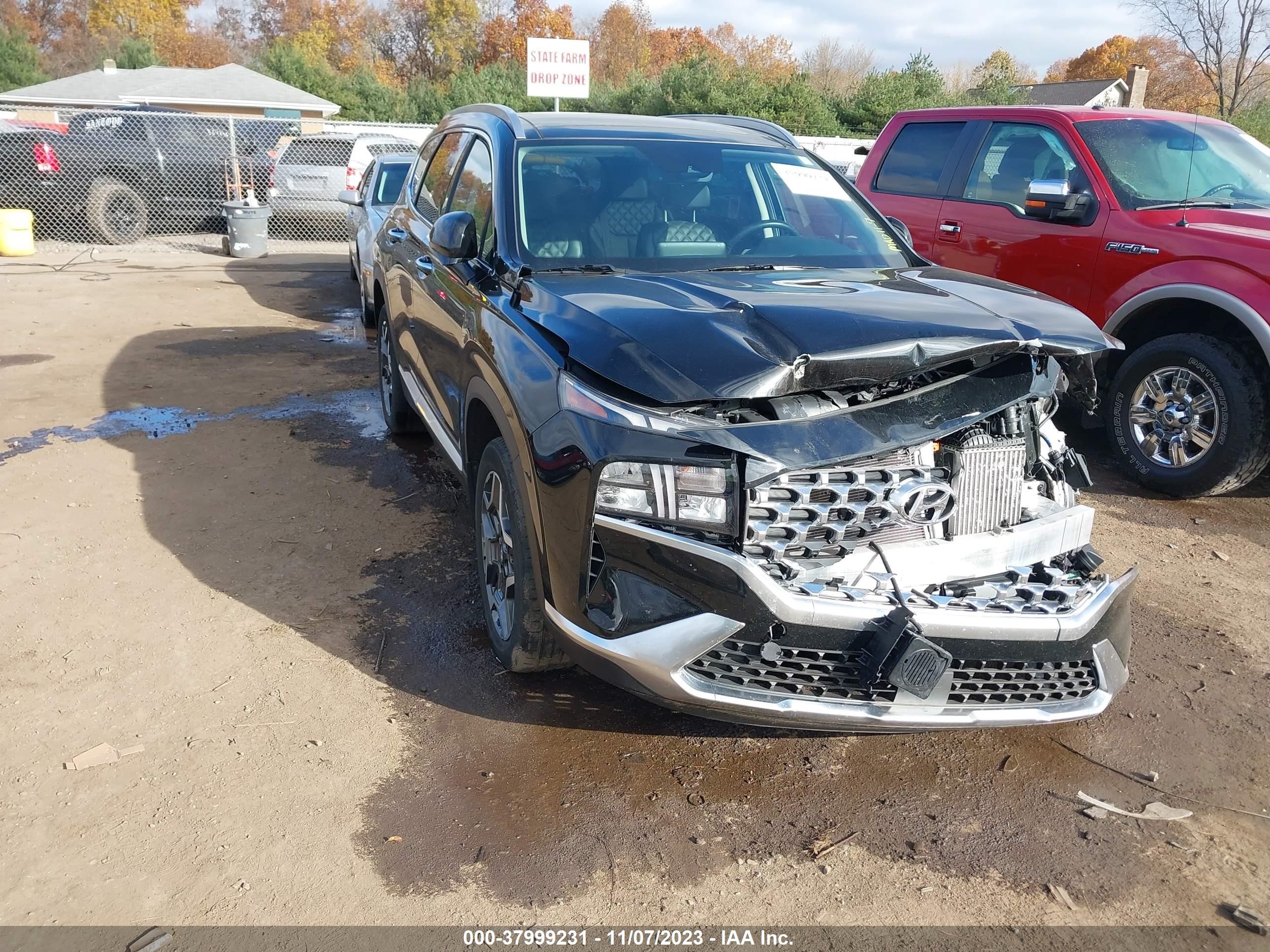 HYUNDAI SANTA FE 2021 km8s3da15mu008264