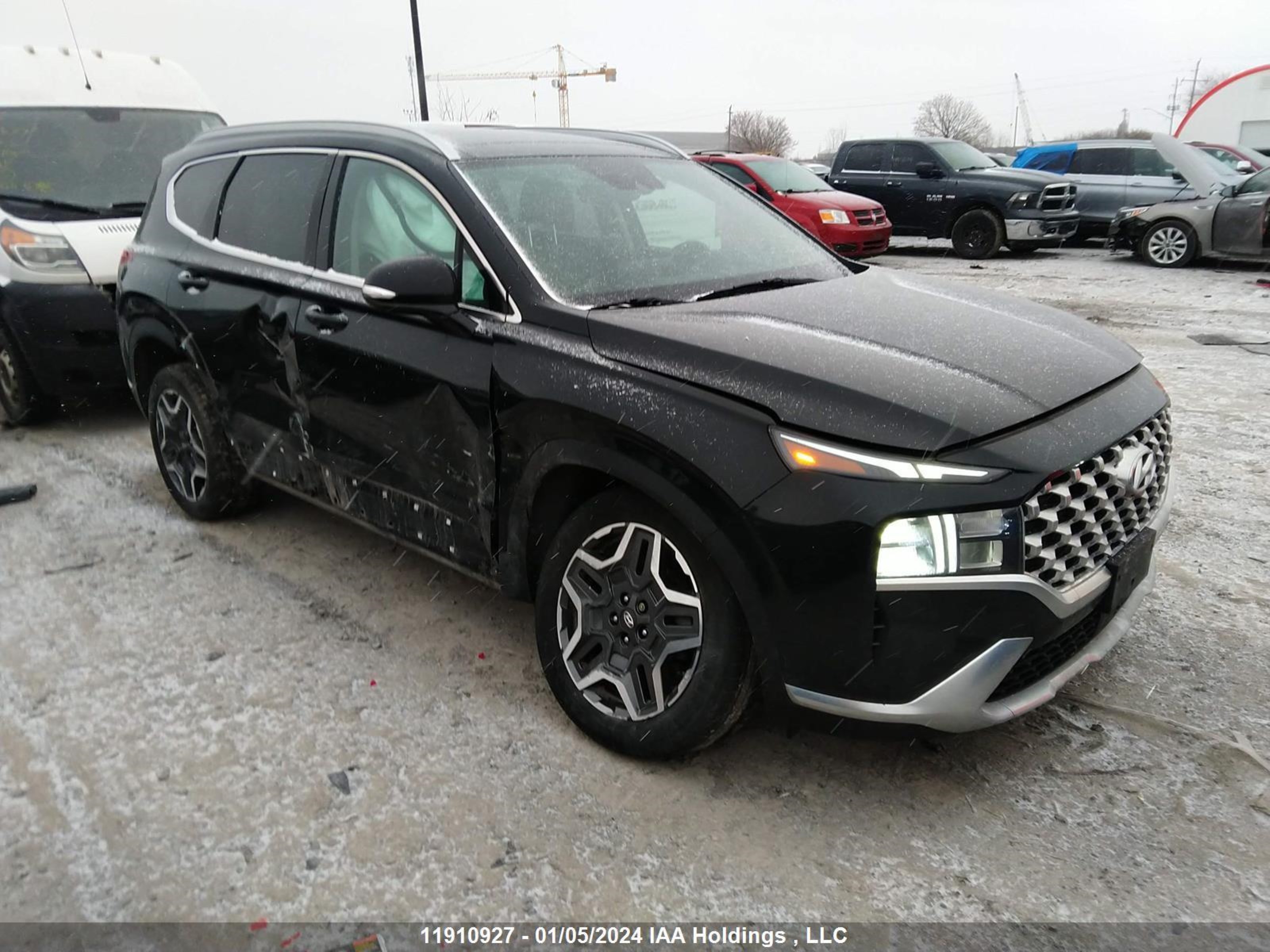 HYUNDAI SANTA FE 2022 km8s3da16nu024930