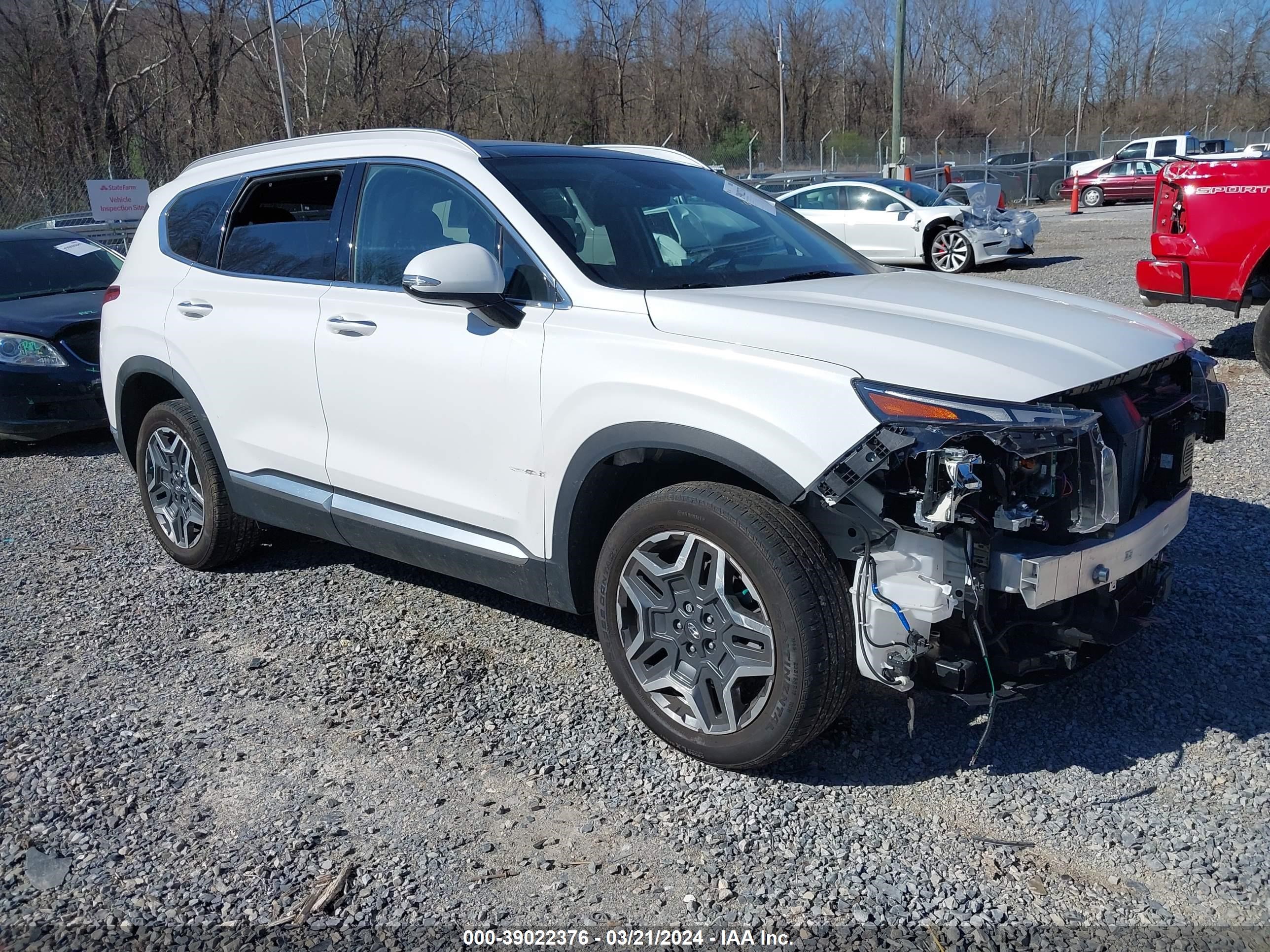 HYUNDAI SANTA FE 2022 km8s3da19nu052446