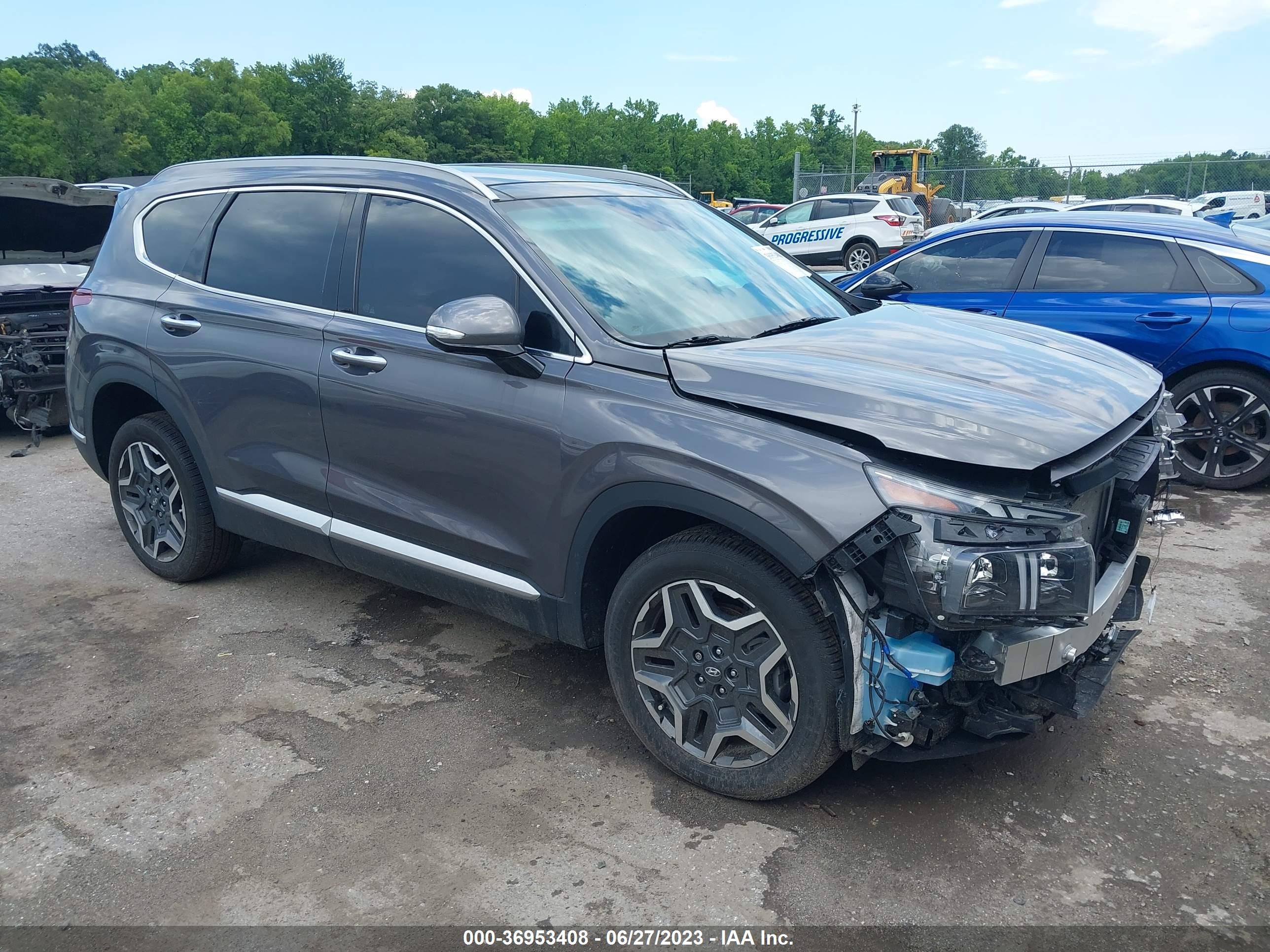 HYUNDAI SANTA FE 2022 km8s5da17nu029936