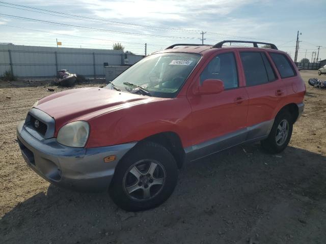 HYUNDAI SANTA FE G 2004 km8sb12b04u654644