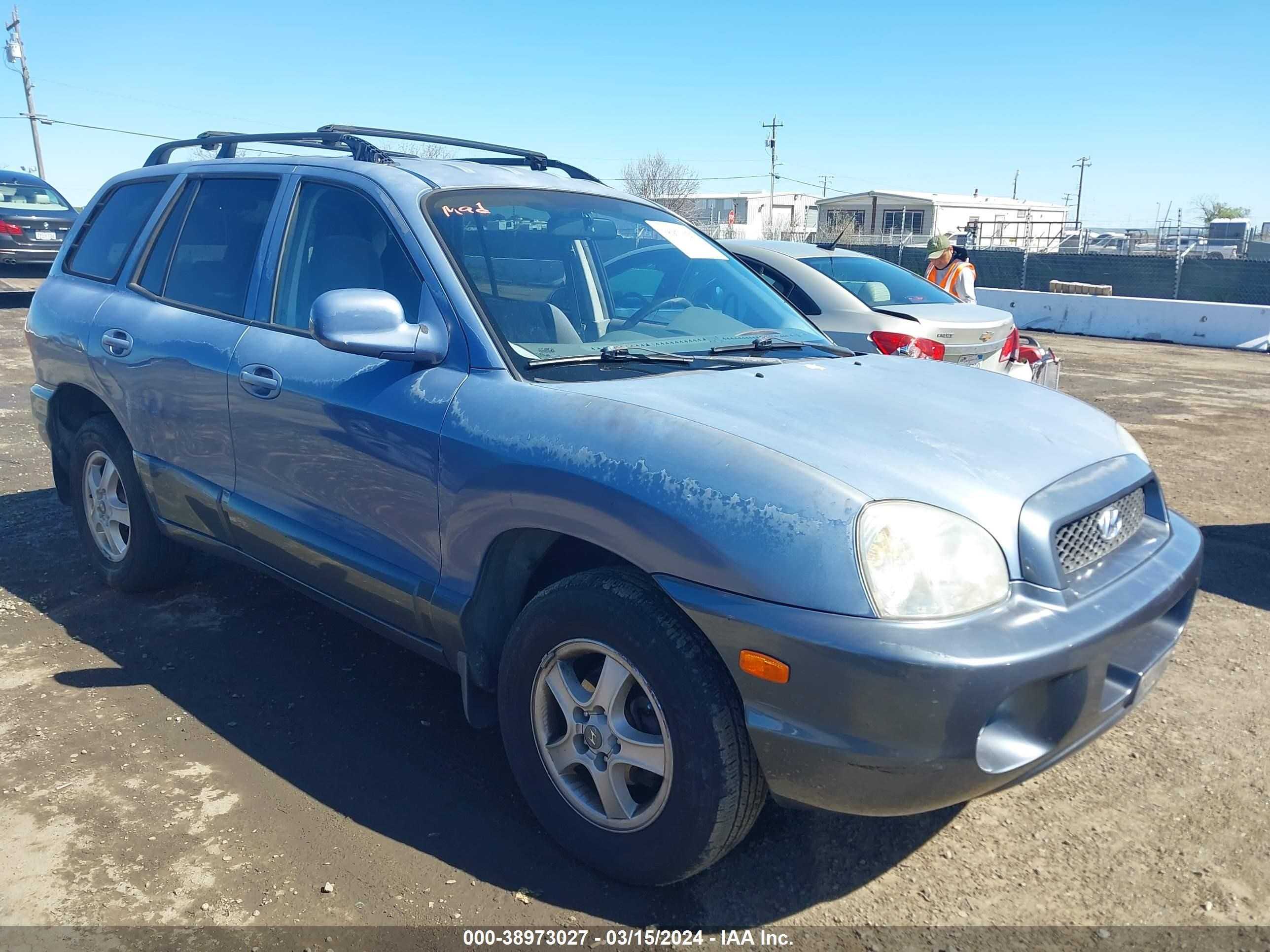 HYUNDAI SANTA FE 2002 km8sb12b52u226873