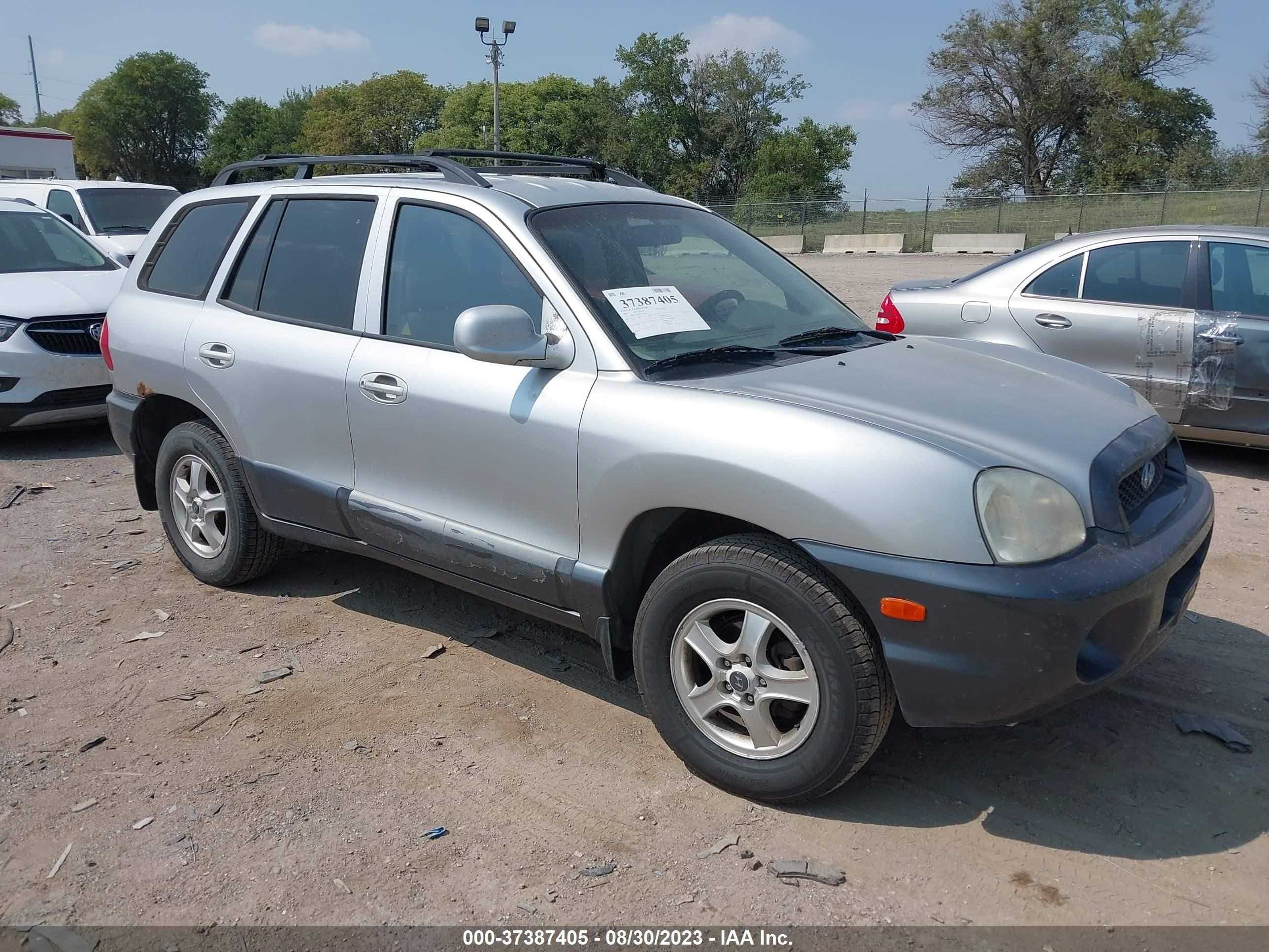 HYUNDAI SANTA FE 2003 km8sb12b63u397407