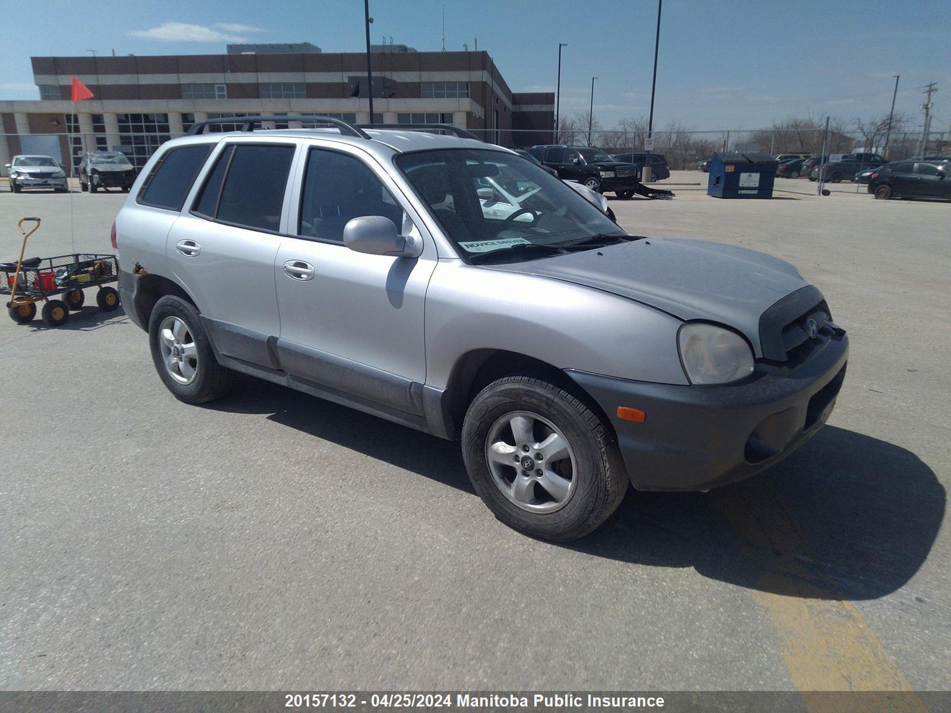 HYUNDAI SANTA FE 2005 km8sb13d75u011693