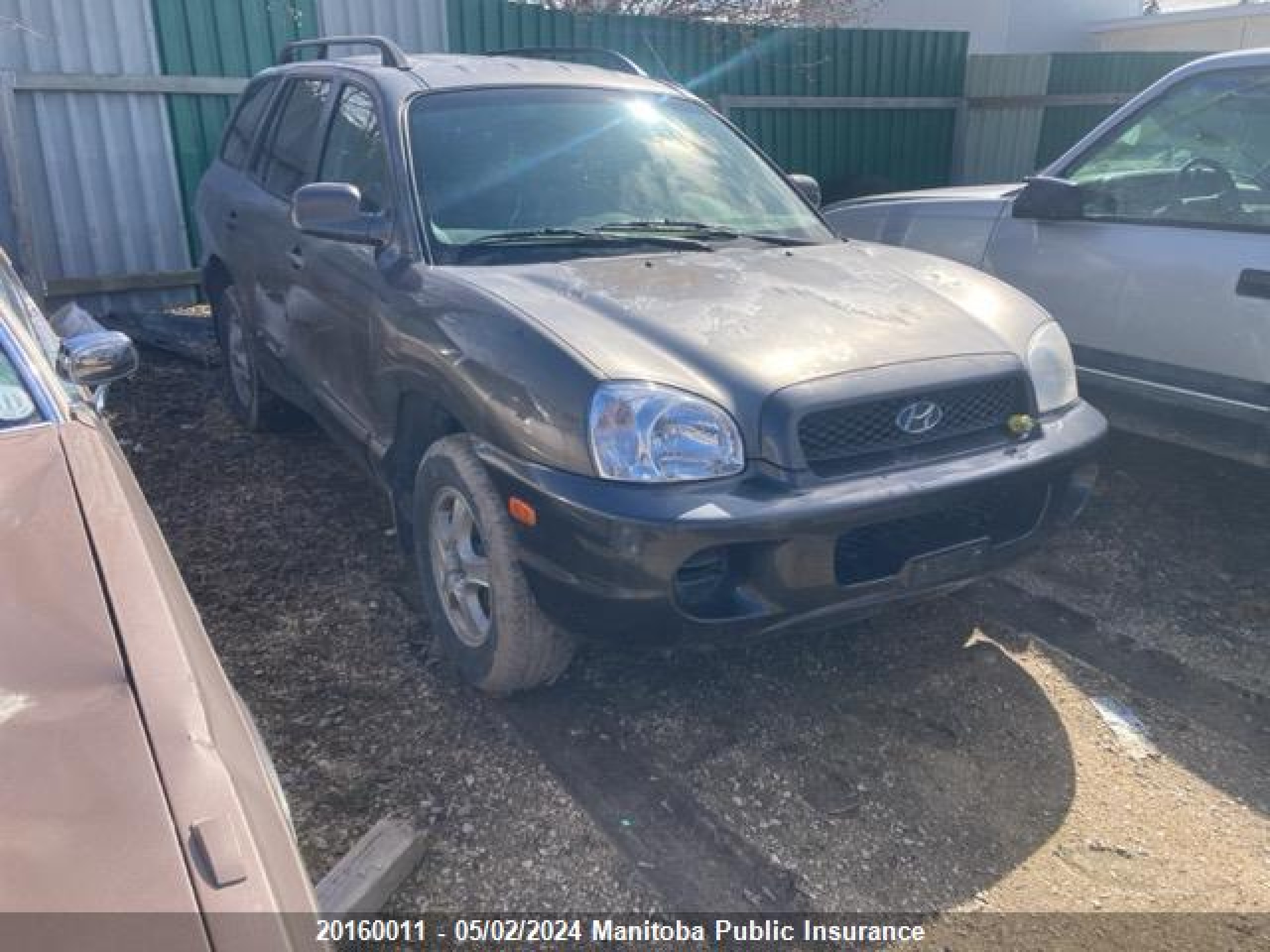 HYUNDAI SANTA FE 2004 km8sb73d84u706654