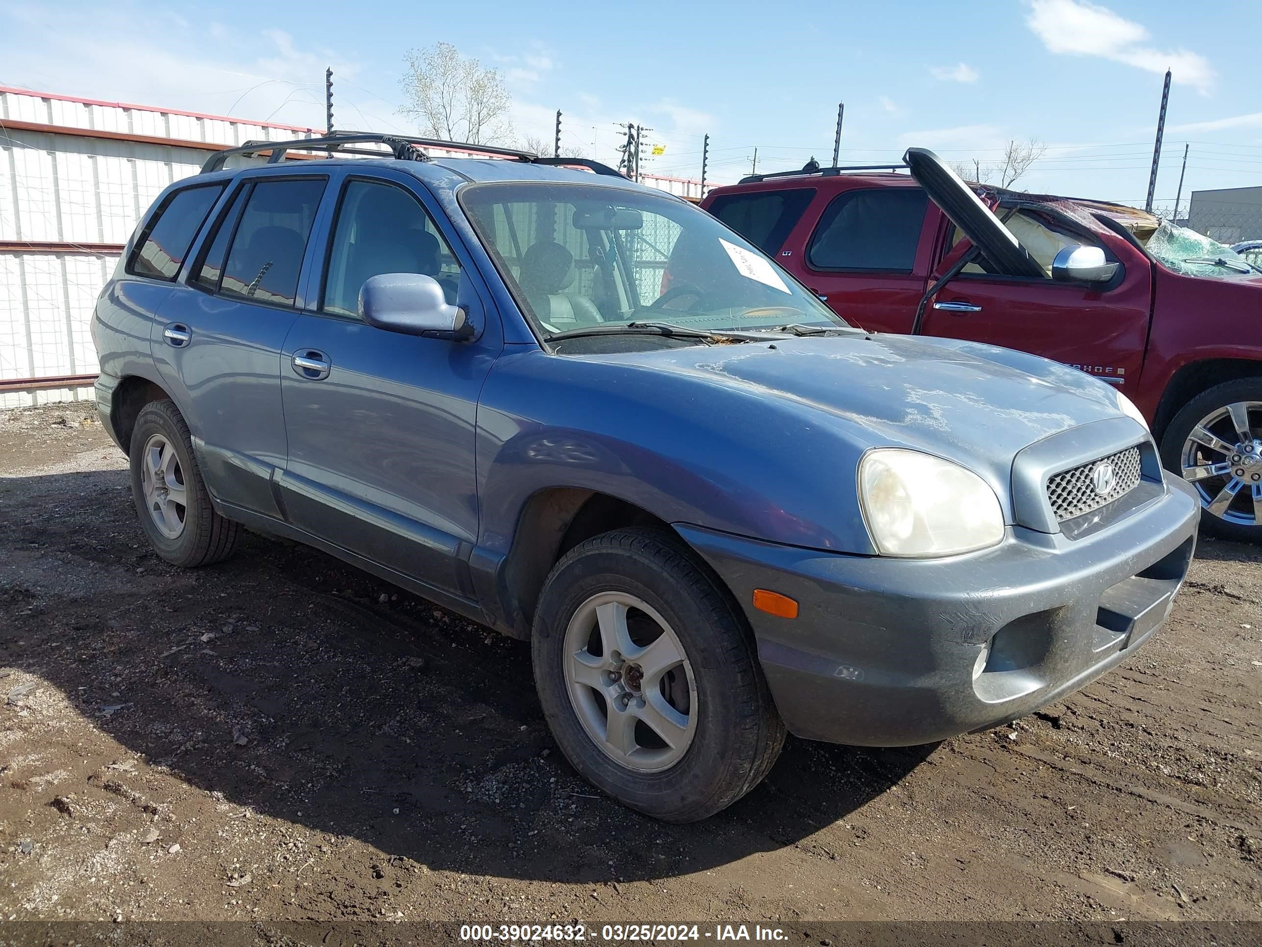 HYUNDAI SANTA FE 2002 km8sc13d02u265027