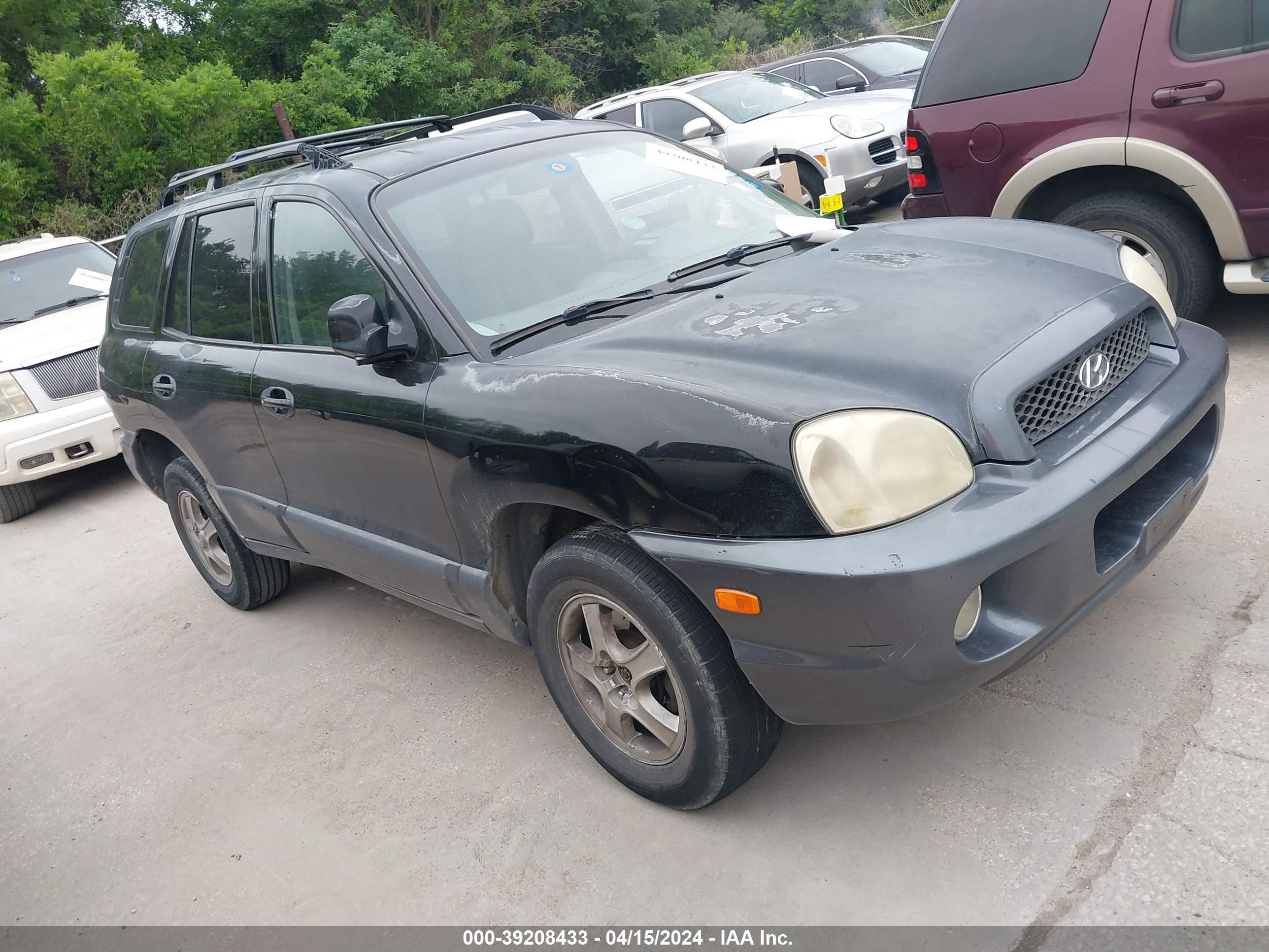 HYUNDAI SANTA FE 2003 km8sc13d13u436935