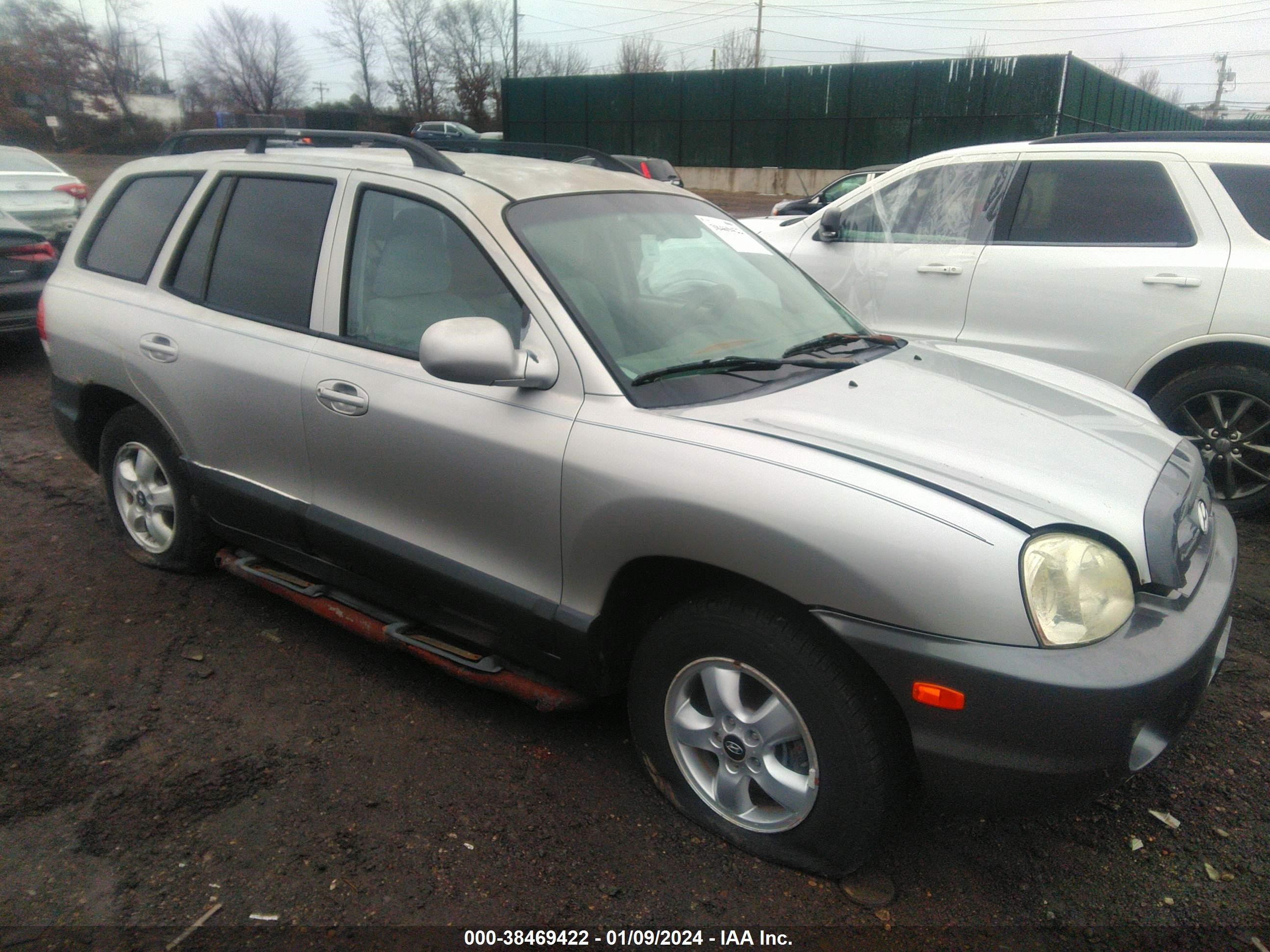 HYUNDAI SANTA FE 2005 km8sc13d15u875913