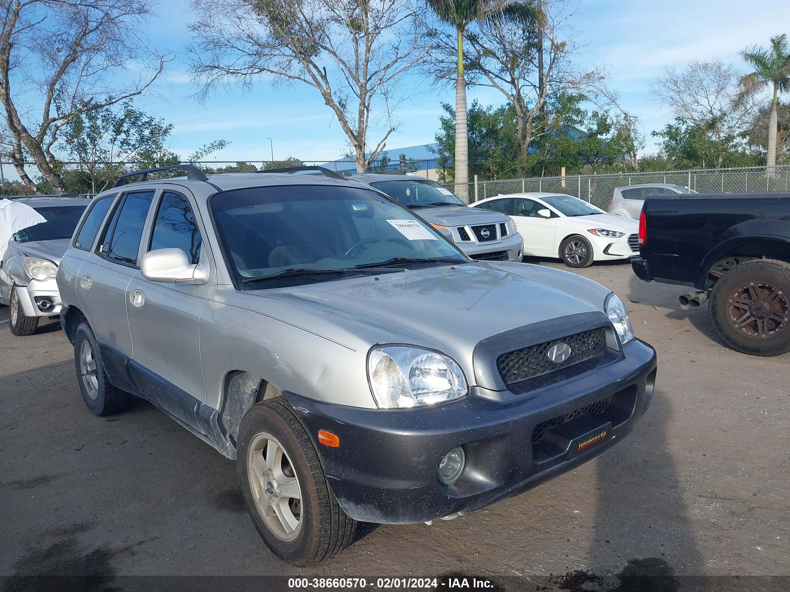 HYUNDAI SANTA FE 2003 km8sc13d23u538745