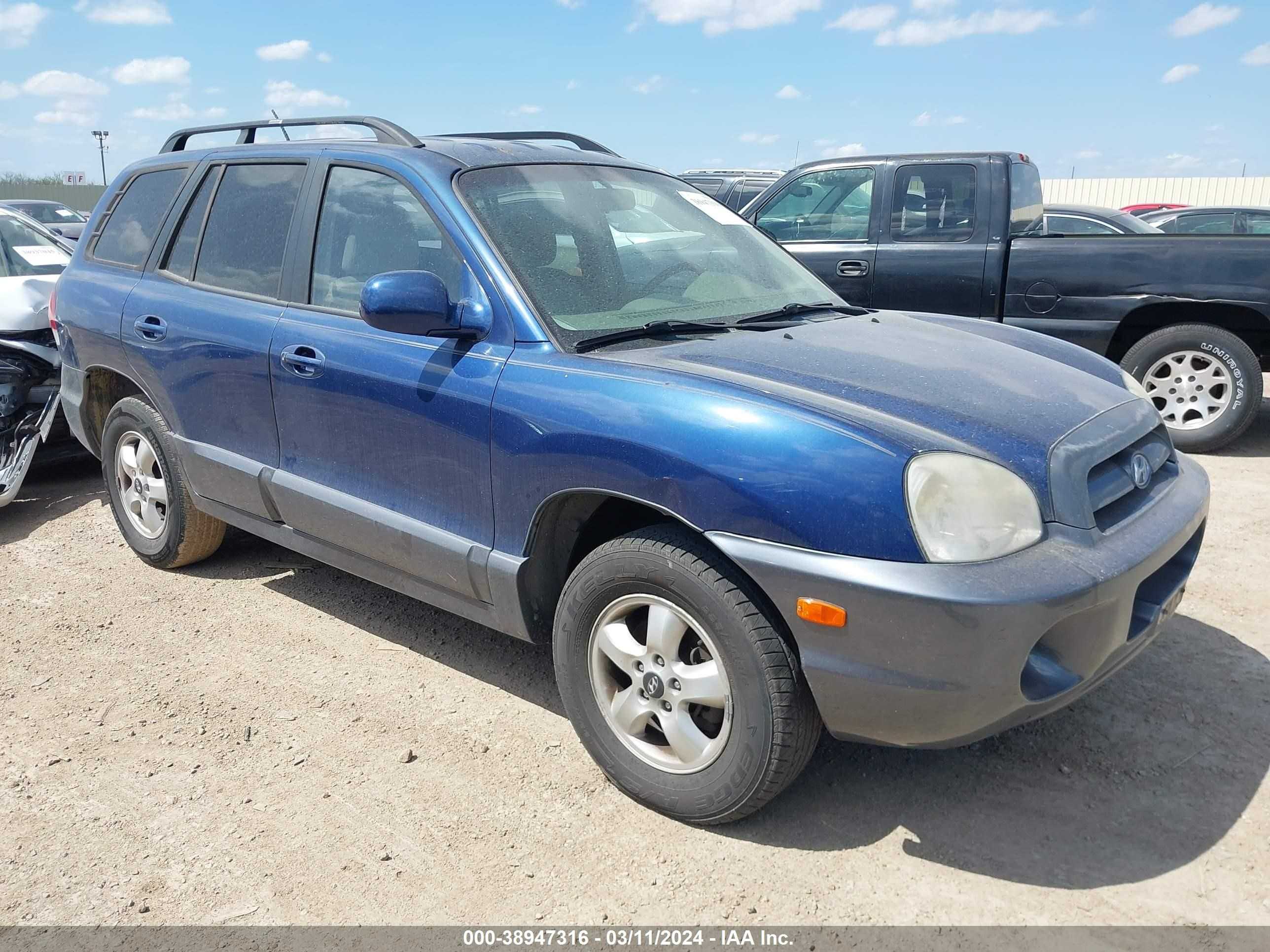 HYUNDAI SANTA FE 2006 km8sc13d26u089913