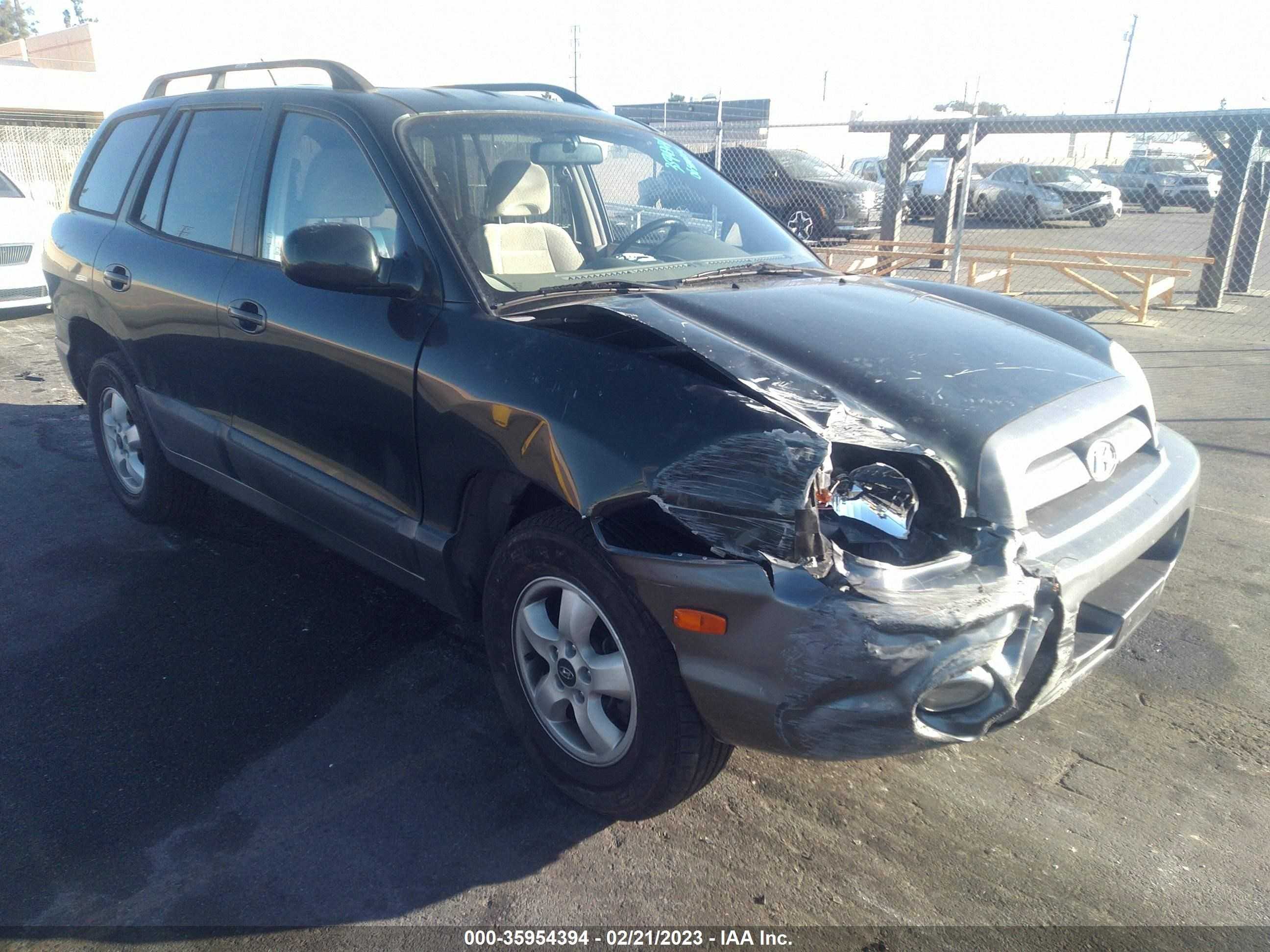 HYUNDAI SANTA FE 2006 km8sc13d26u105690