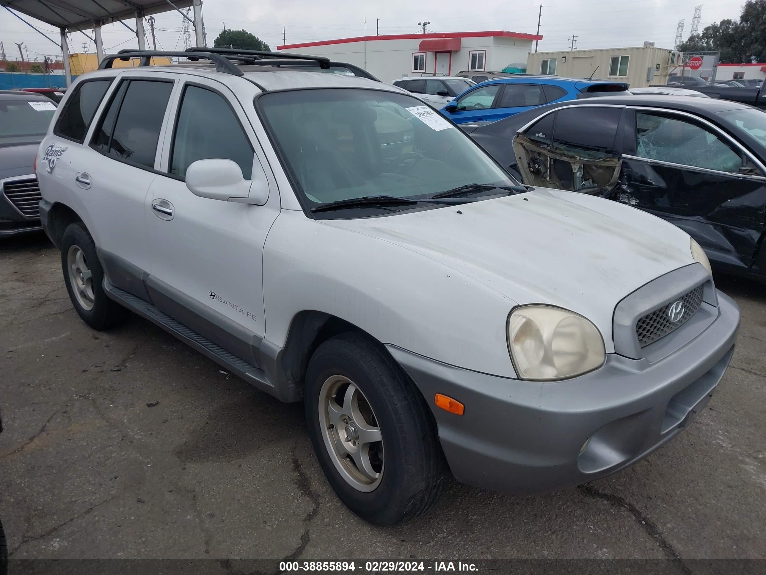 HYUNDAI SANTA FE 2003 km8sc13d33u459732