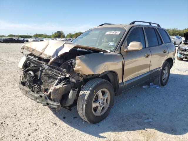 HYUNDAI SANTA FE 2003 km8sc13d43u561234