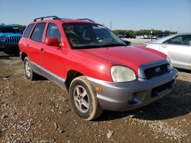 HYUNDAI SANTA FE G 2004 km8sc13d44u841995