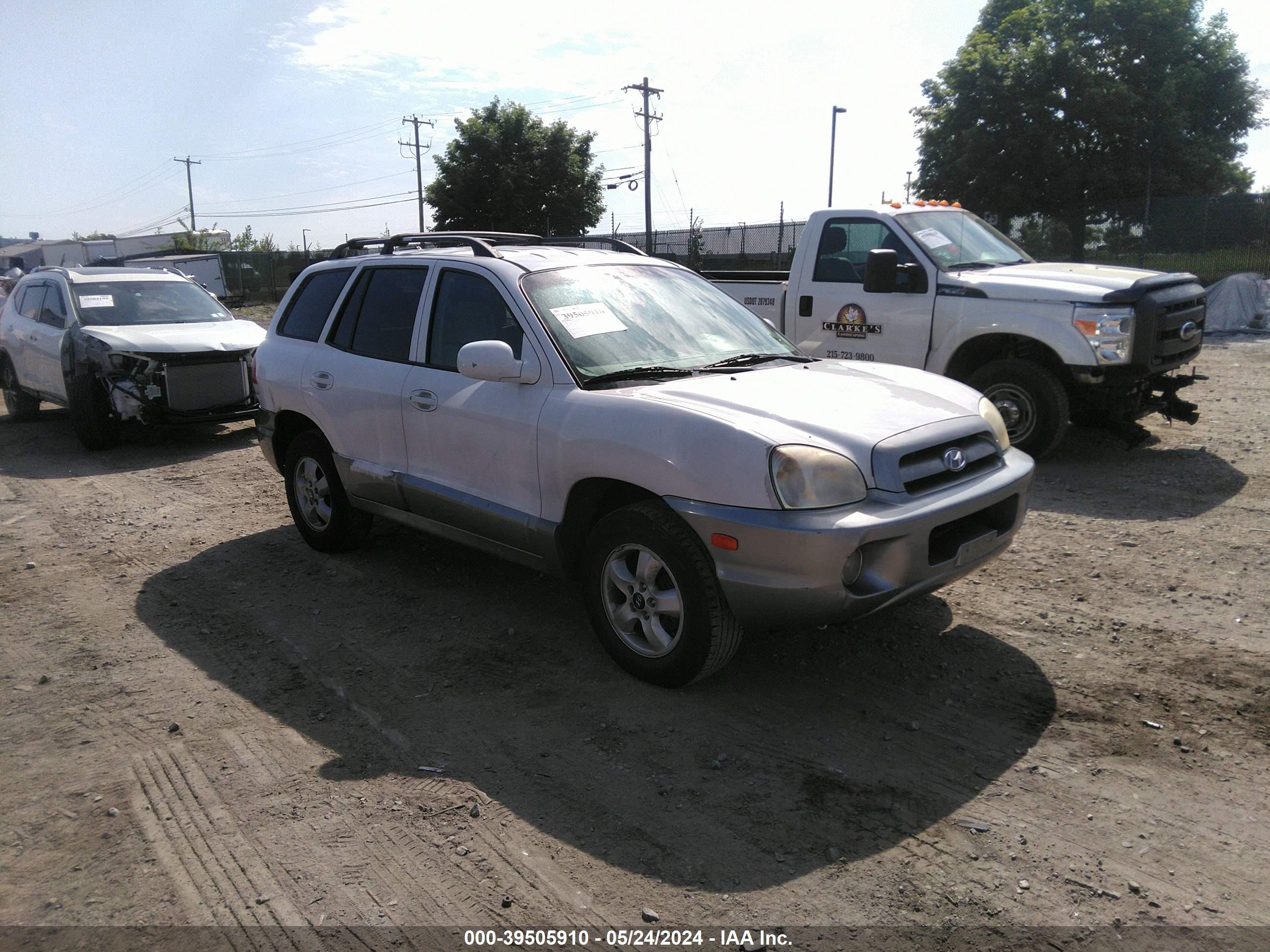 HYUNDAI SANTA FE 2005 km8sc13d45u887358