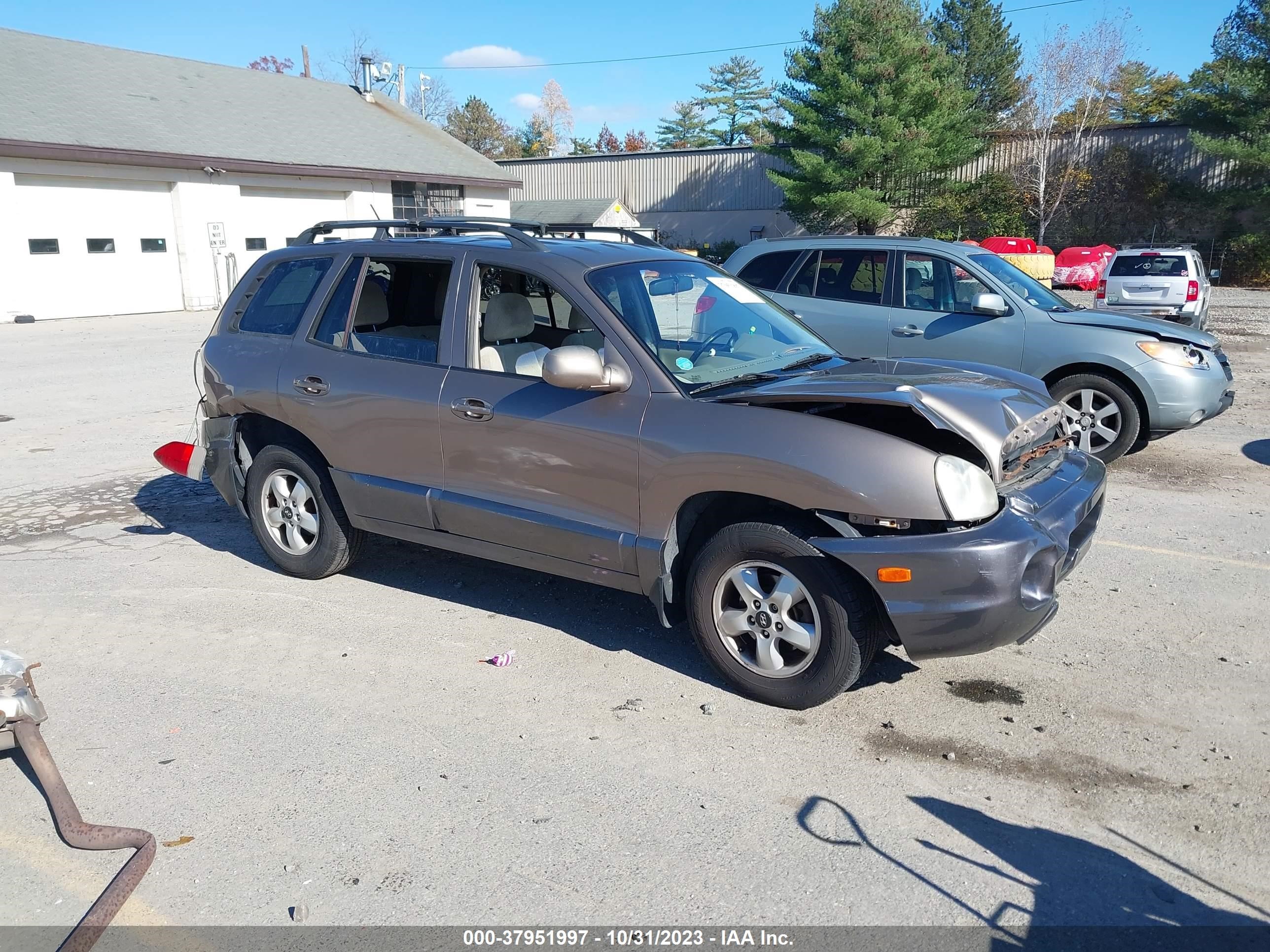 HYUNDAI SANTA FE 2005 km8sc13d45u938504