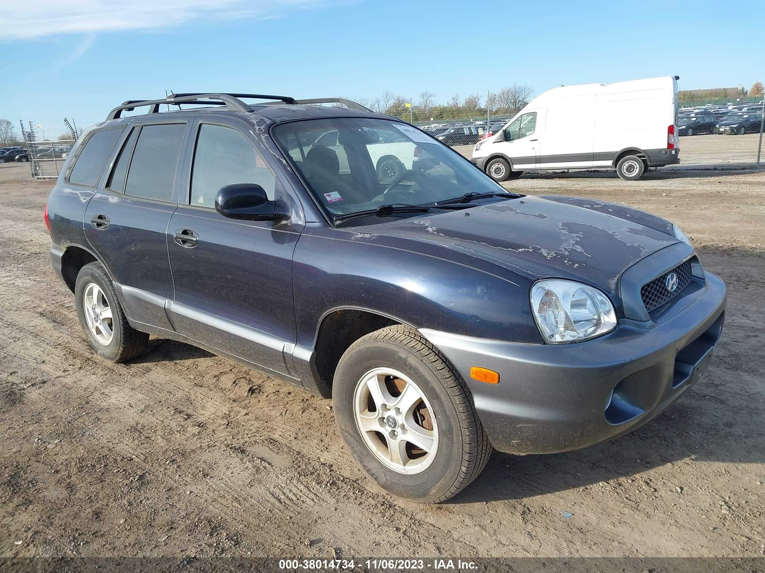 HYUNDAI SANTA FE 2004 km8sc13d54u761685