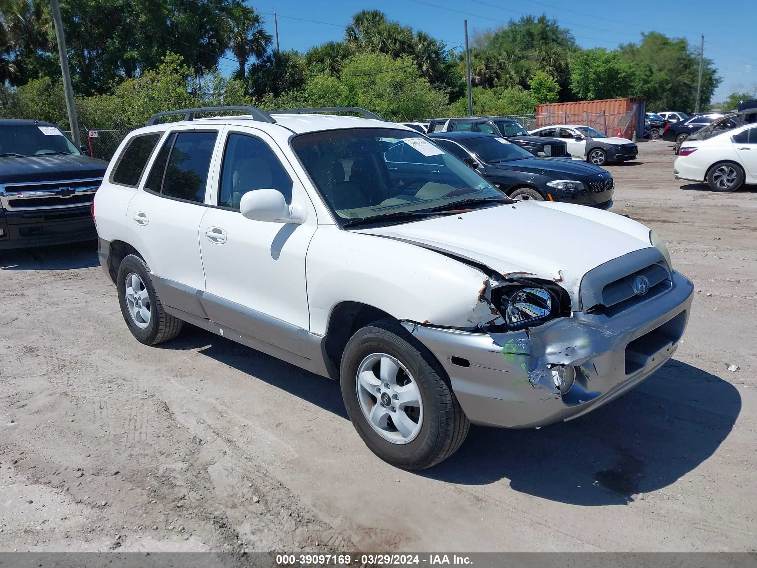 HYUNDAI SANTA FE 2005 km8sc13d55u985475