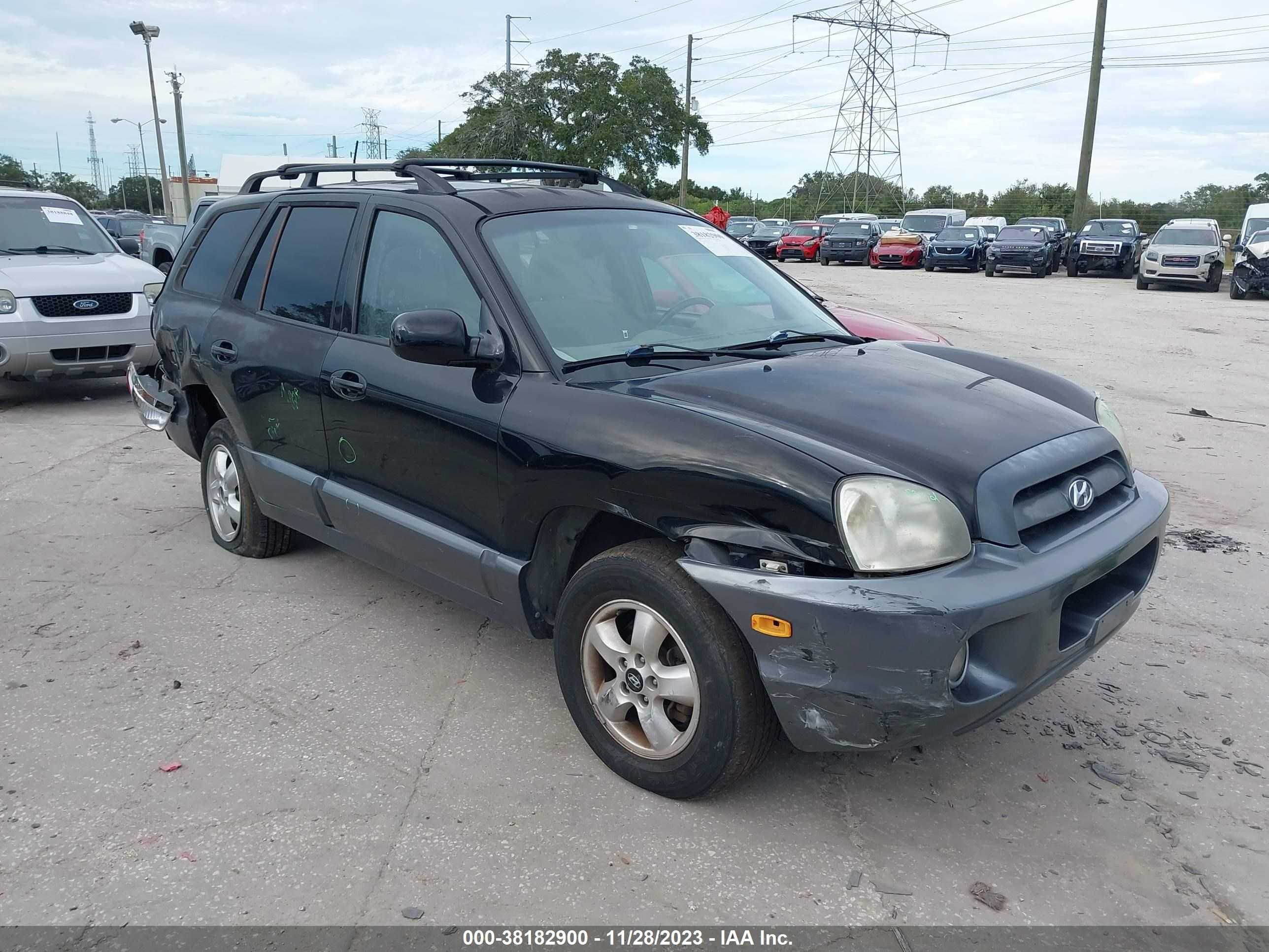 HYUNDAI SANTA FE 2006 km8sc13d56u092126